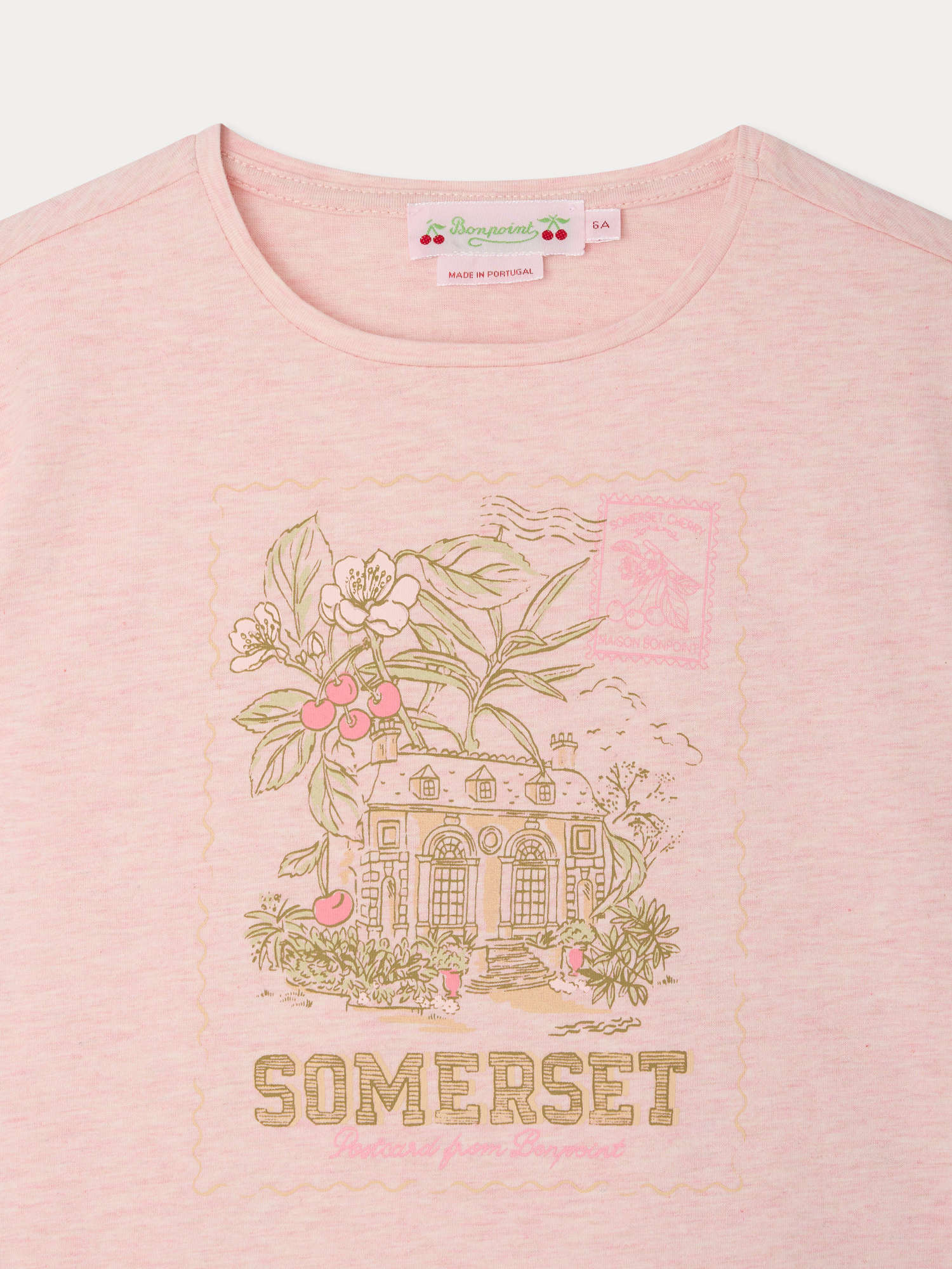 Aada Somerset print t-shirt in organic cotton - Image 3