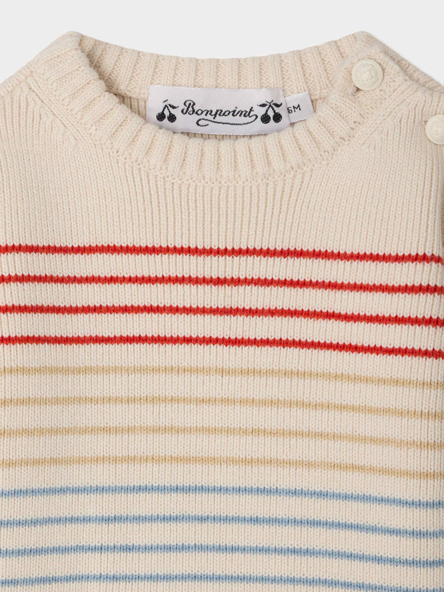 Aleksi sweater in cotton and cashmere - Image 3