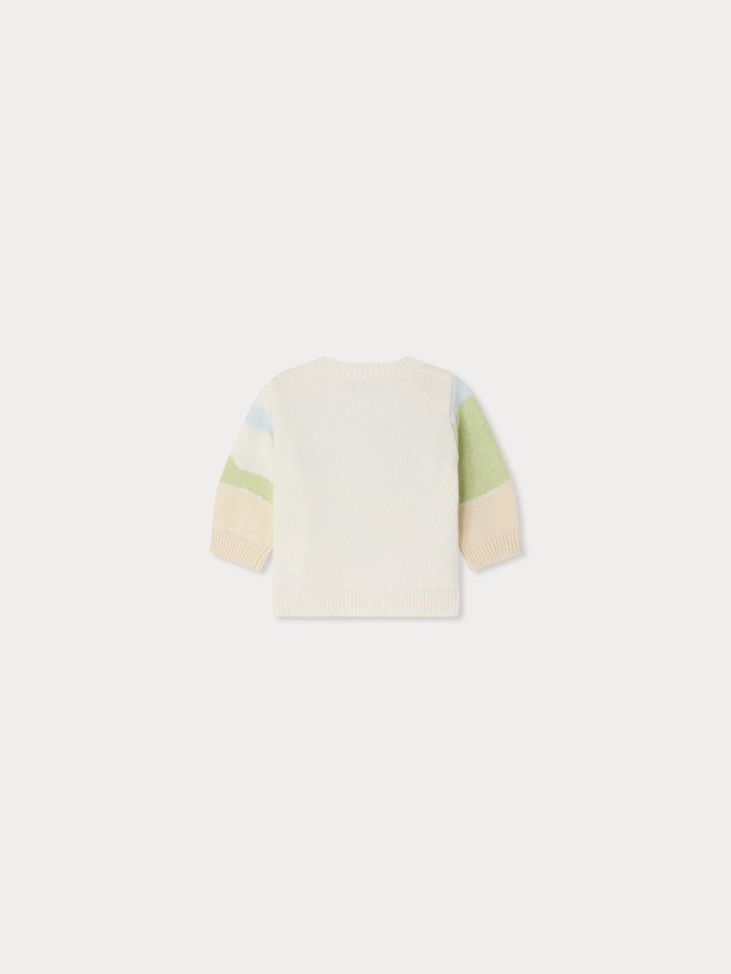 Almire hand-embroidered chick sweater in organic cotton - Image 3