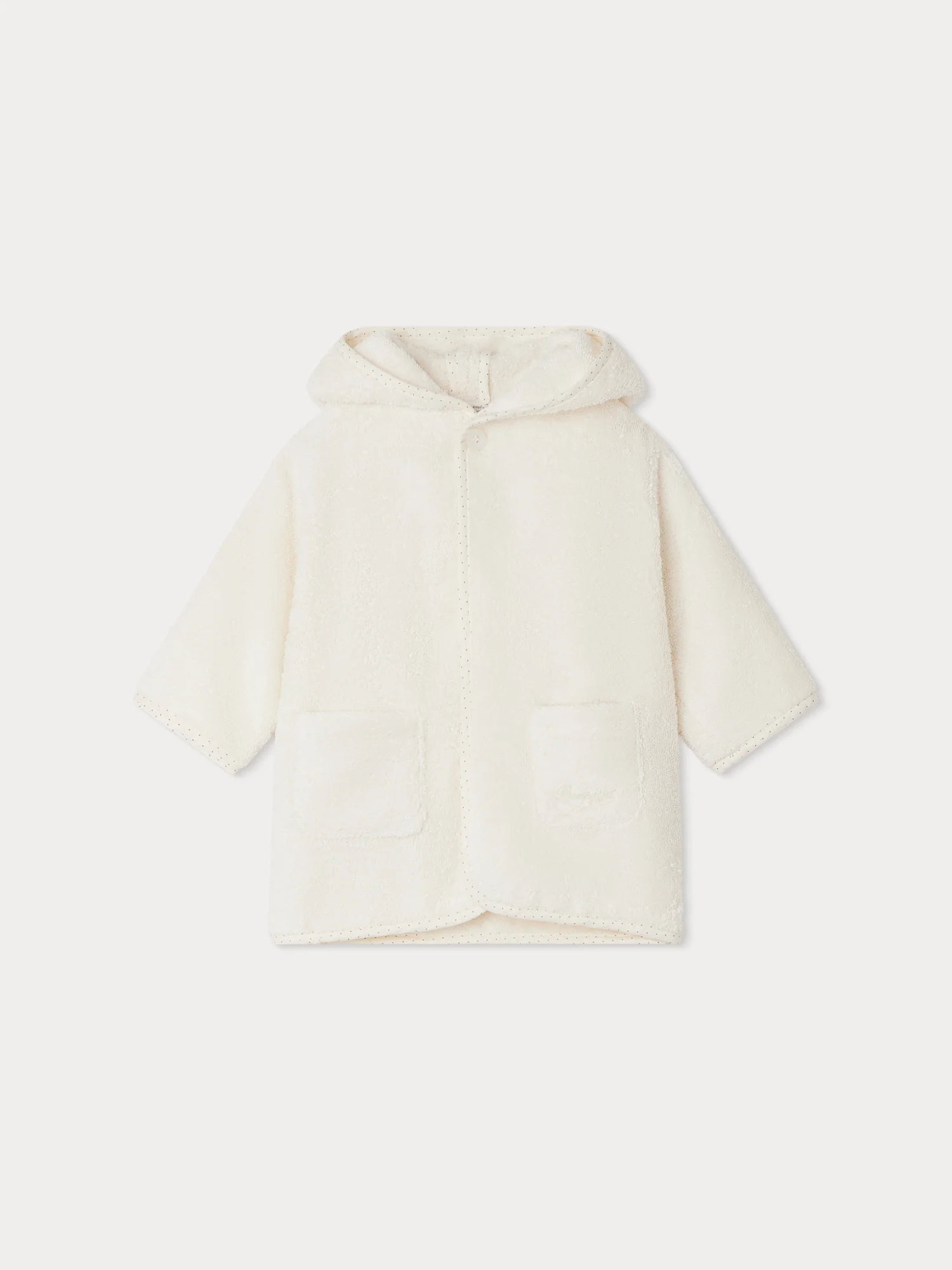Apeign baby bathrobe in organic cotton