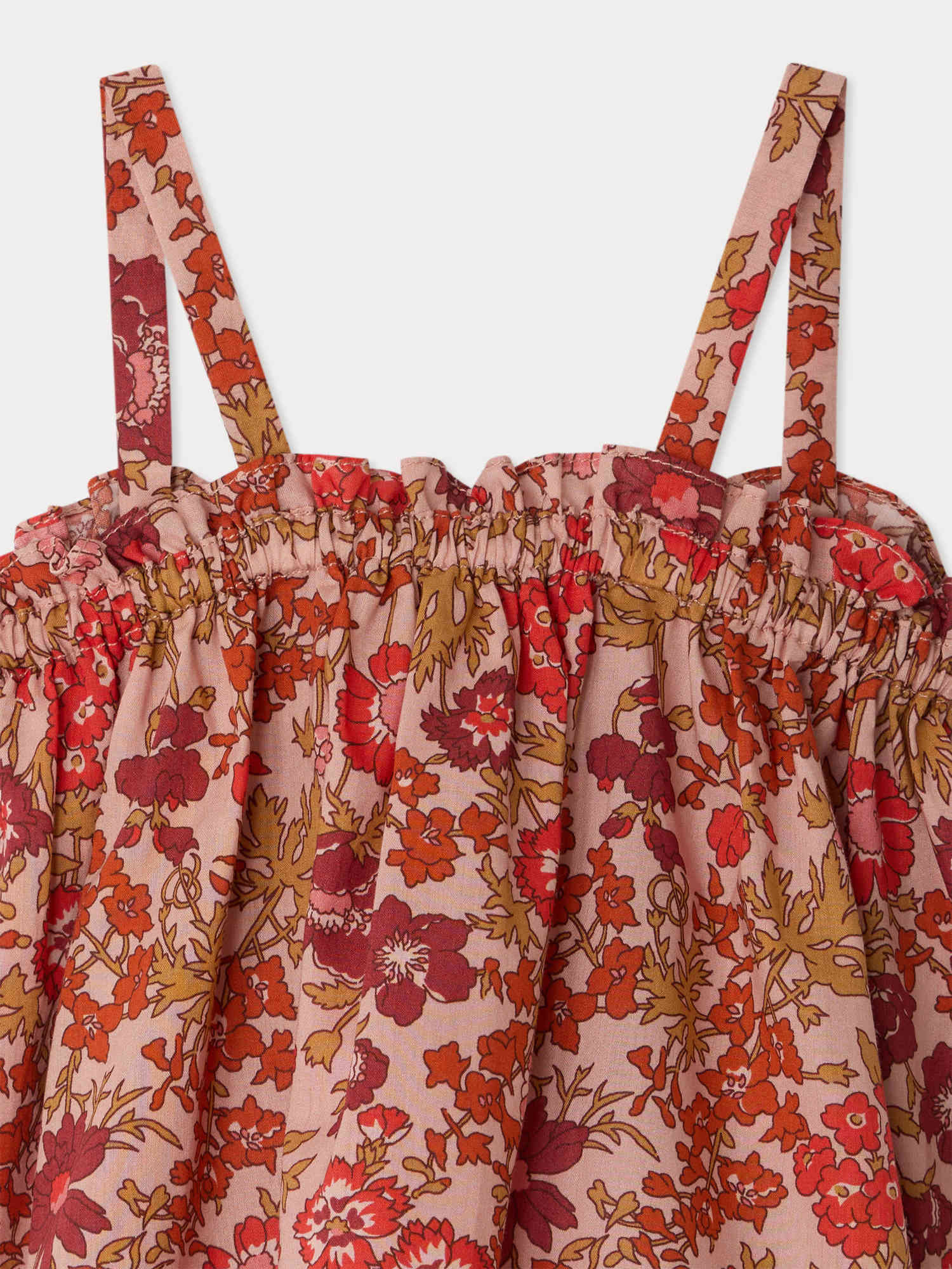 Apo strappy blouse in Liberty organic cotton fabric - Image 3