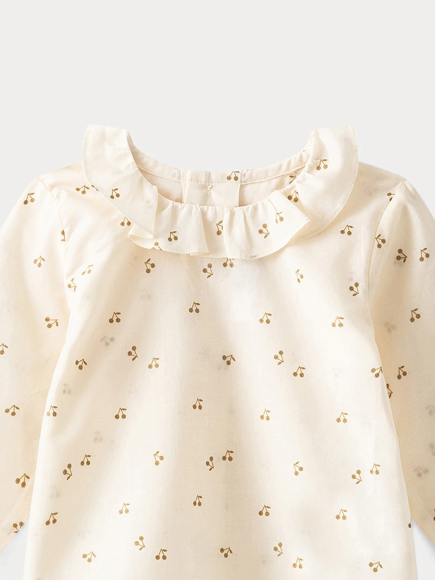 Baby blouse in cotton - Image 3