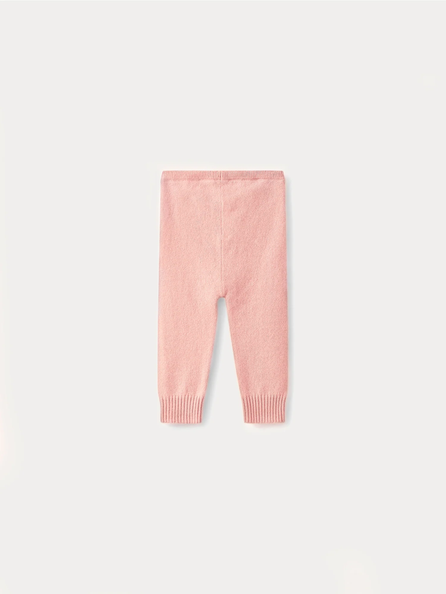 Baby cashmere leggings in faded pink - Image 3