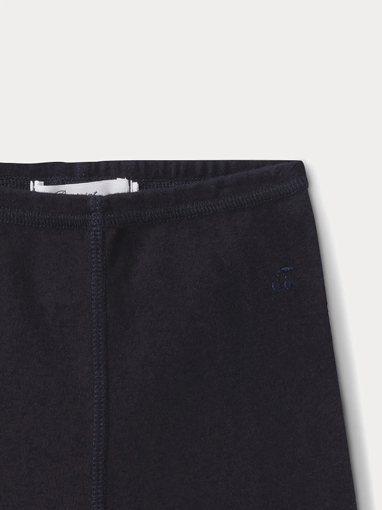 Baby leggings in navy organic cotton - Image 3