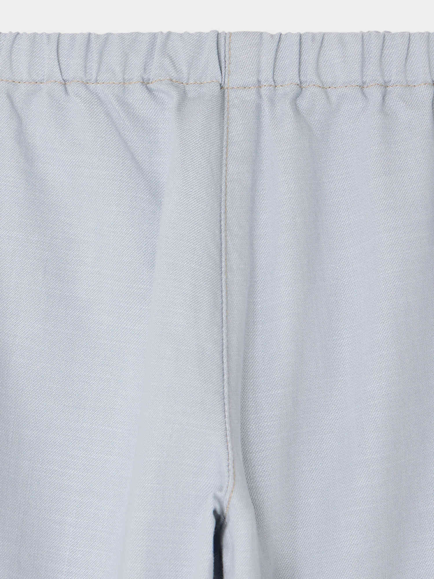 Bandy chambray trousers in organic cotton - Image 3