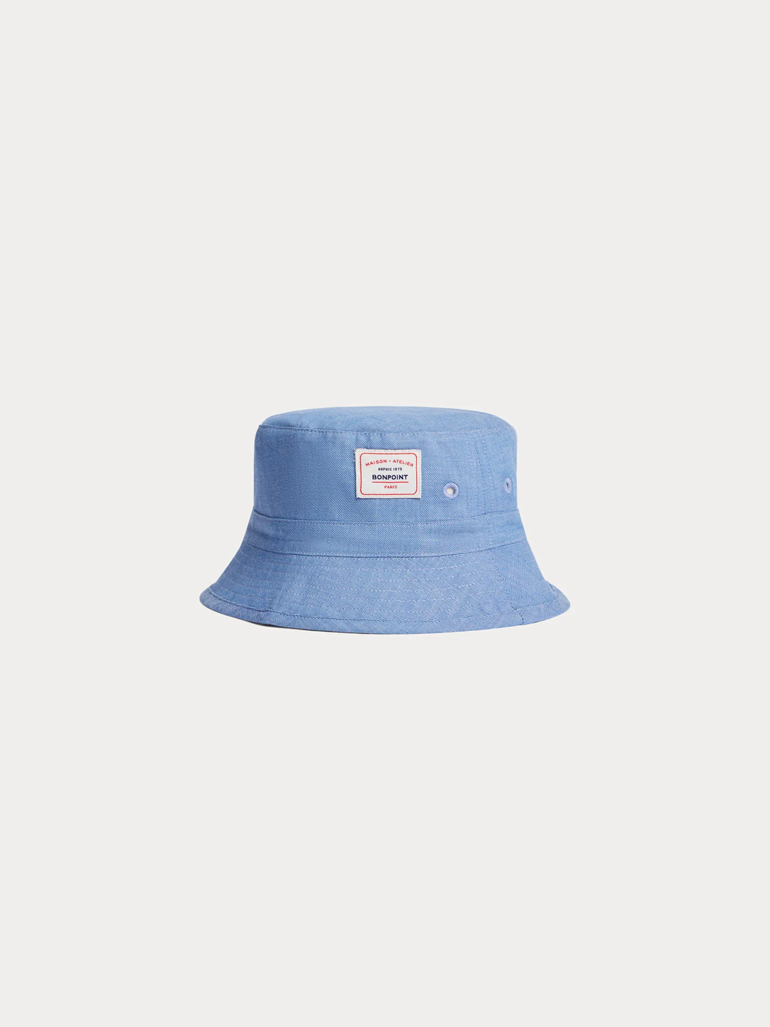 Blue organic cotton bob piob