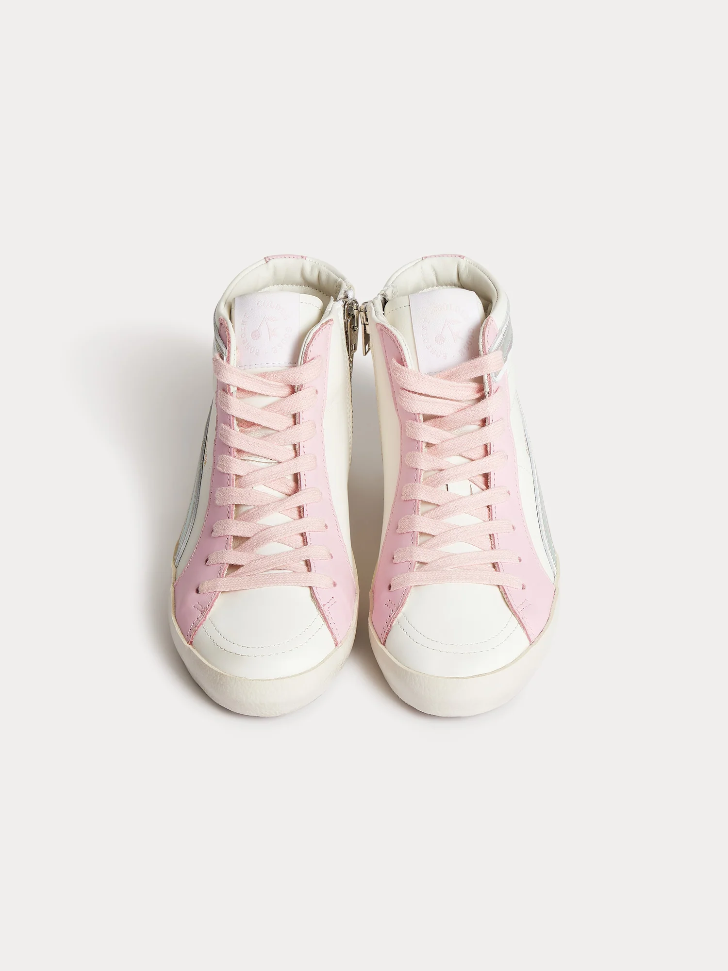 Bonpoint x Golden Goose white high-top sneakers - Image 3
