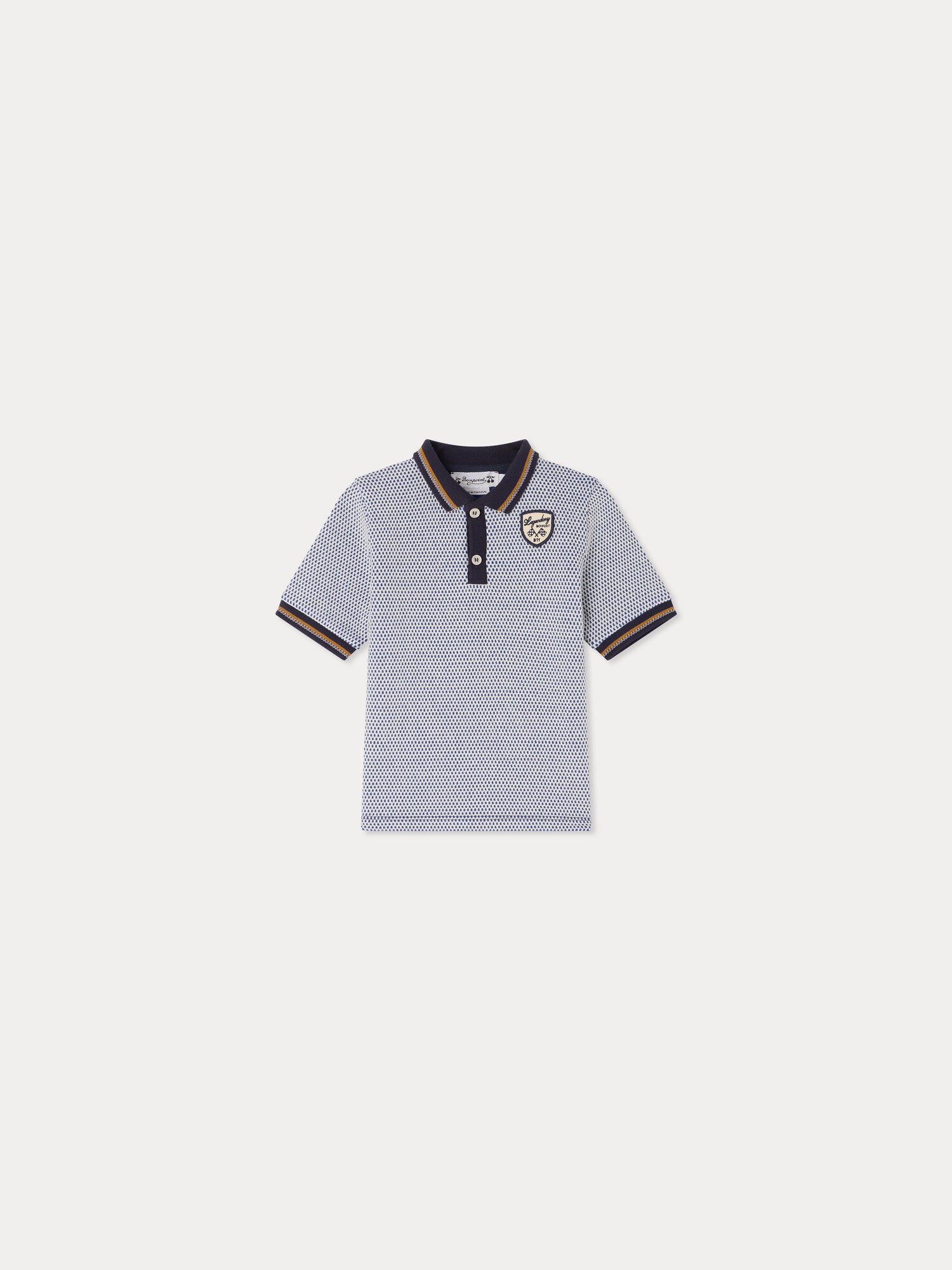 Bonpoint x Porsche Finn polo shirt in organic cotton - Image 2