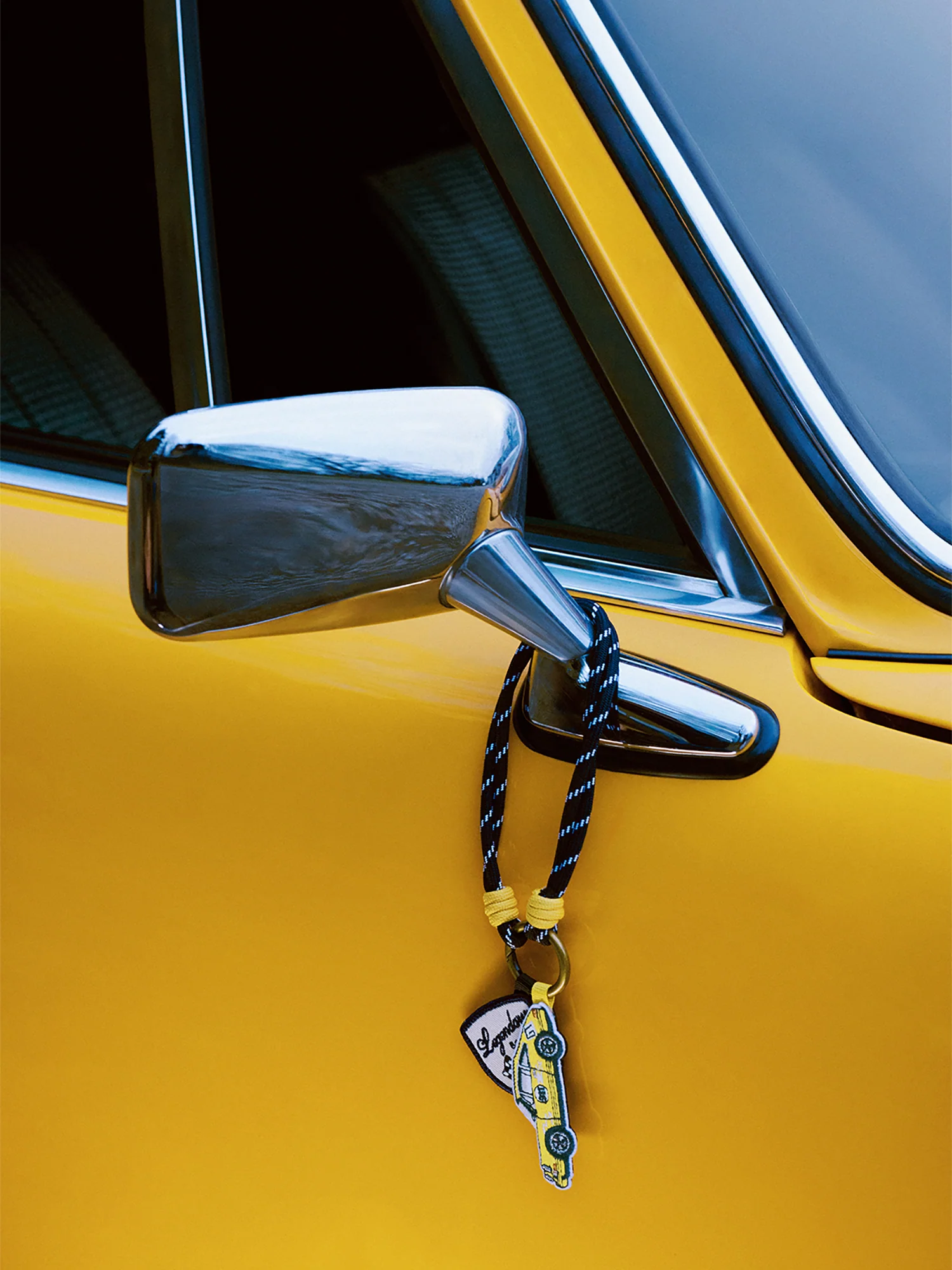 Bonpoint x Porsche Leather Wool Key Ring - Image 2