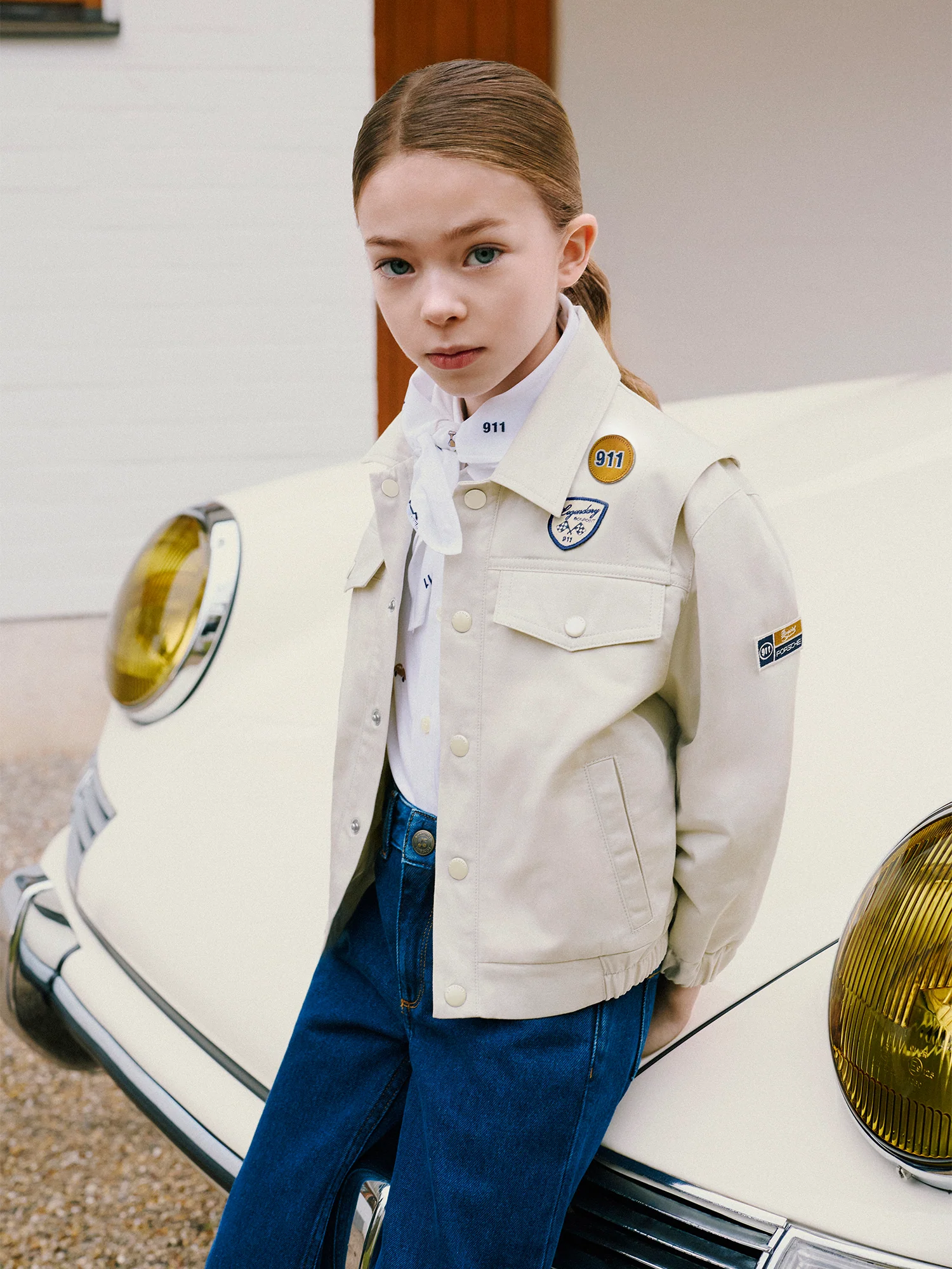 Bonpoint x Porsche Lodge jacket in organic cotton - Image 6