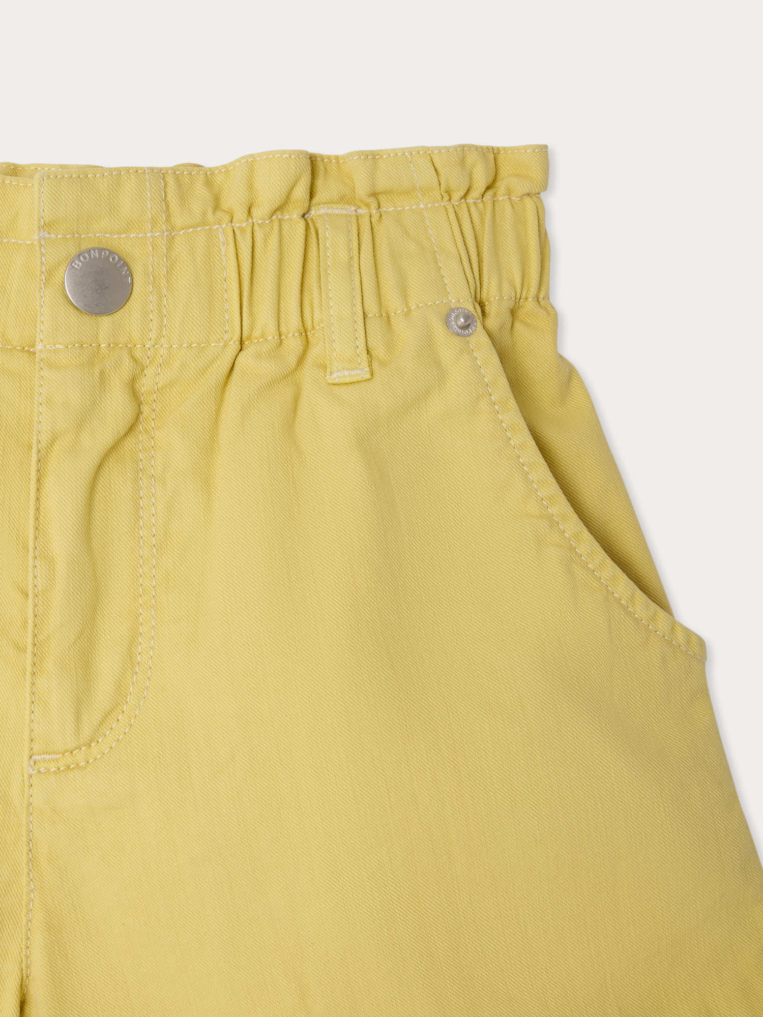 Cathy loose-fitting shorts in organic cotton - Image 3