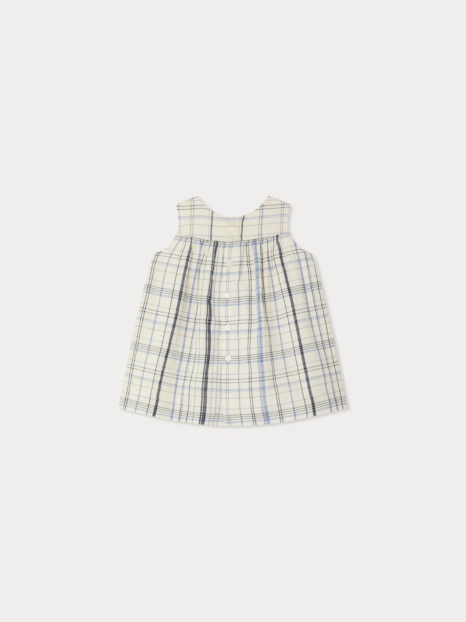 Clothi smocked plaid dress - Image 2