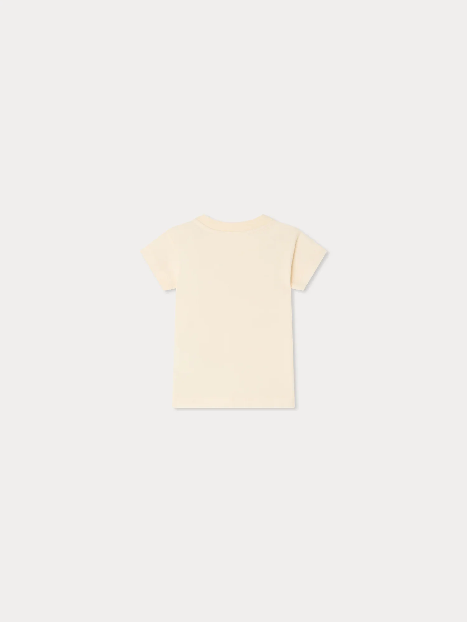 Dom "bain de soleil" print t-shirt in organic cotton - Image 2
