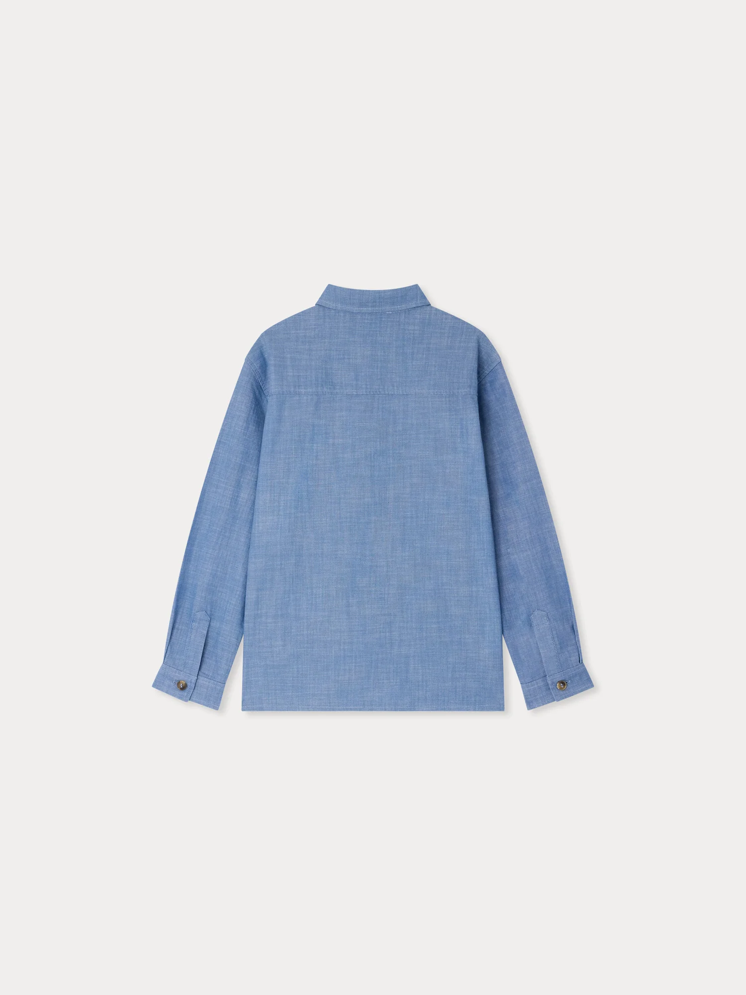 Eddy shirt in organic cotton chambray - Image 3