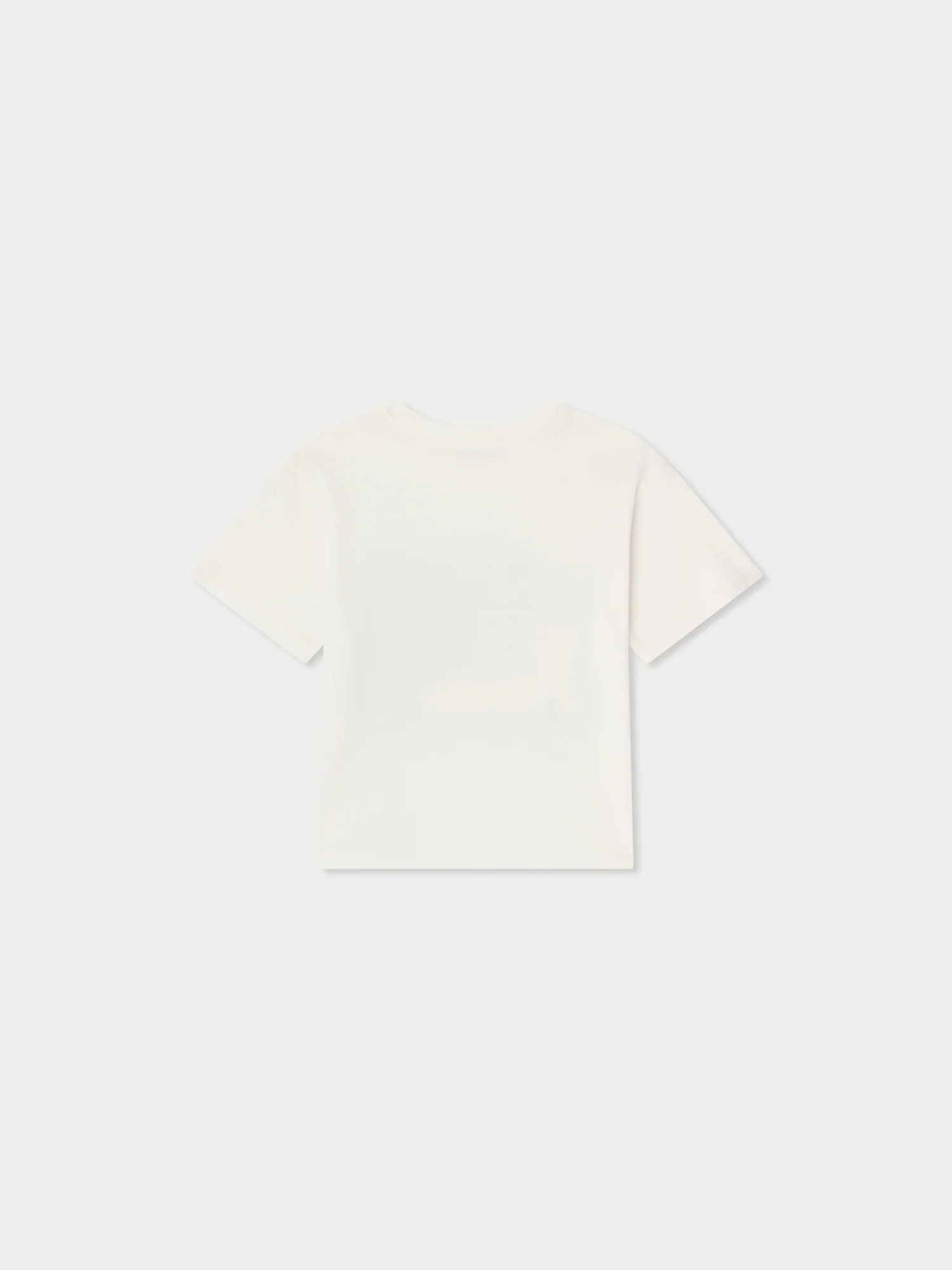 Eidan t-shirt with workshop and car print in organic cotton - Image 3