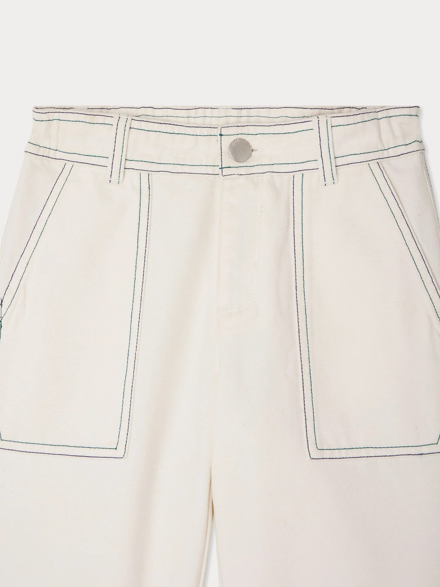 Eldor unisex workwear trousers in organic cotton - Image 4