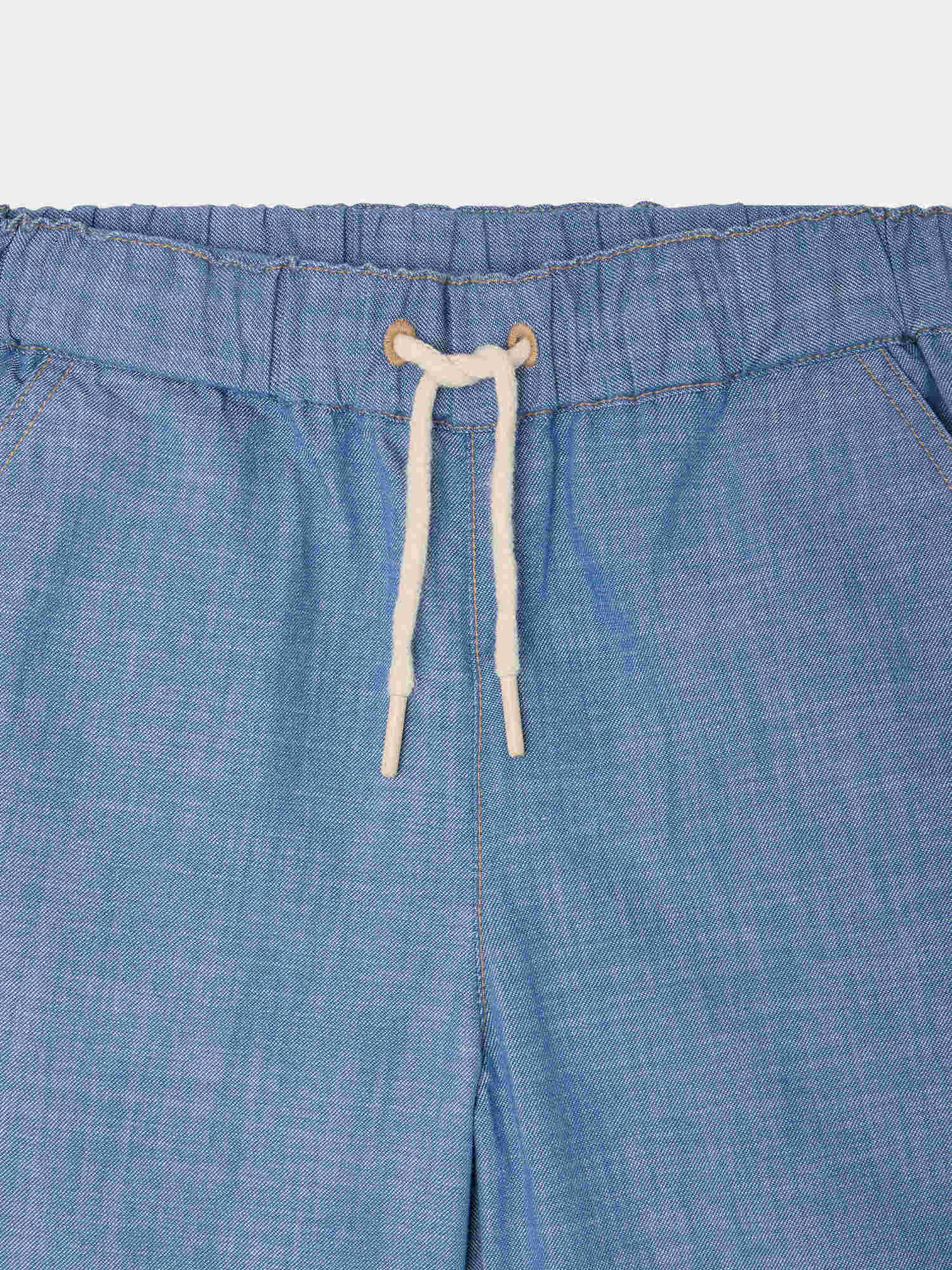 Elgar shorts in organic cotton chambray - Image 4