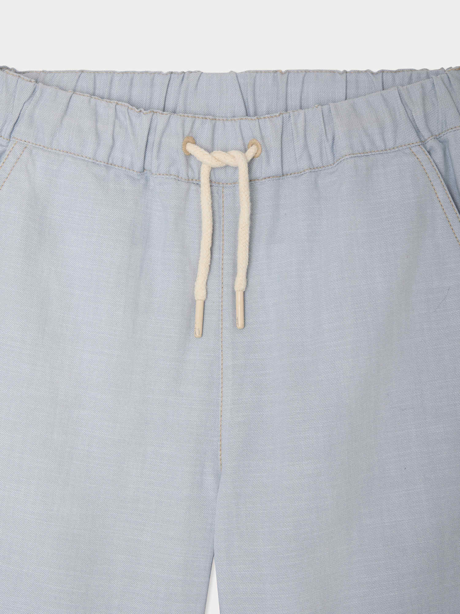 Elgar sky blue shorts in organic cotton - Image 3