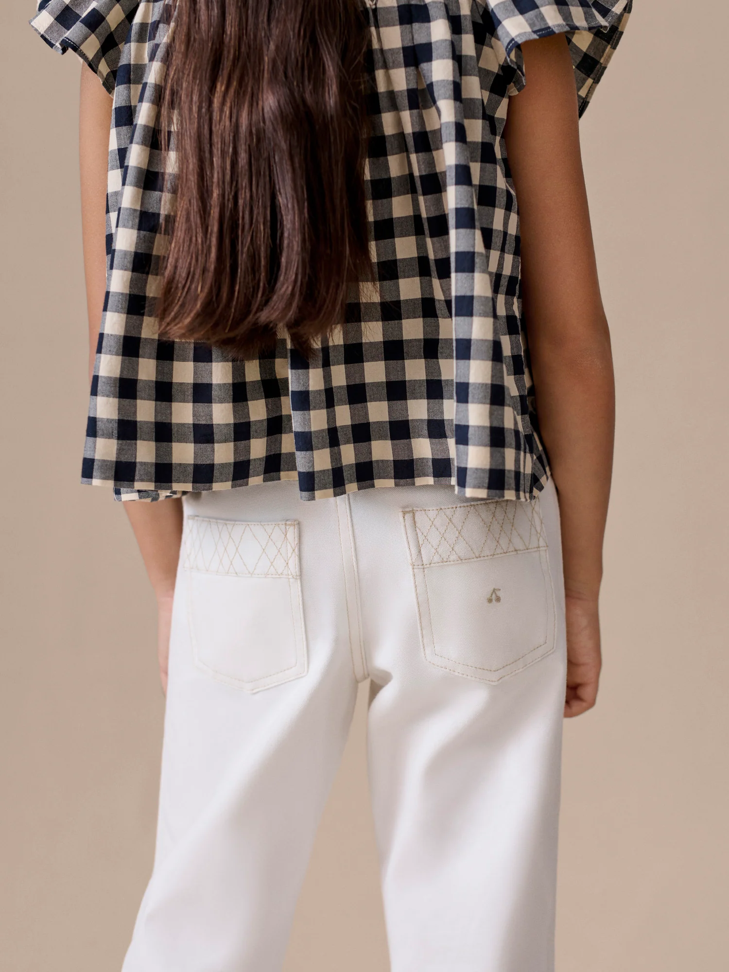 Eloha wide-leg embroidered trousers in organic cotton - Image 7