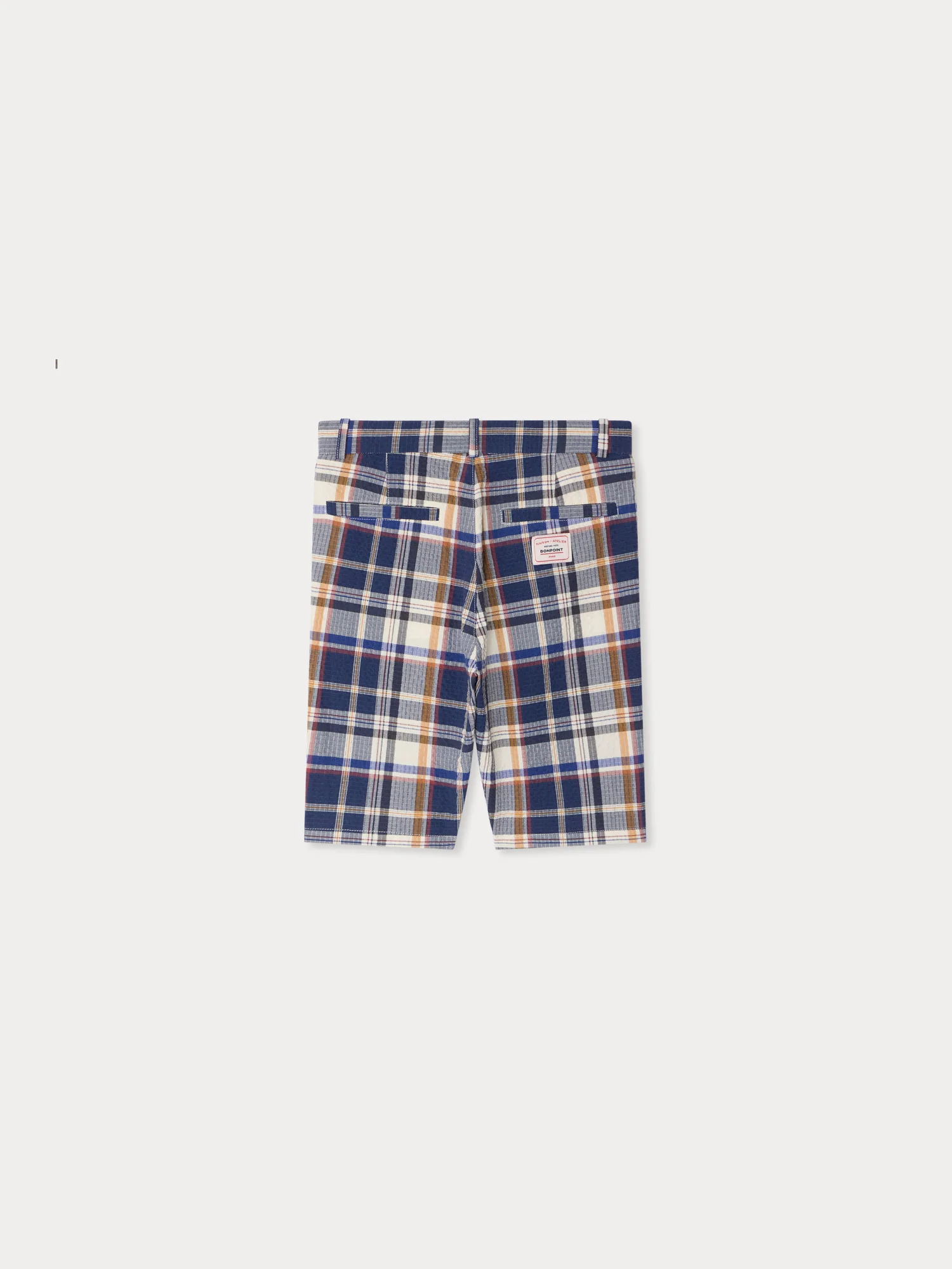 Elois tartan shorts in organic cotton - Image 2