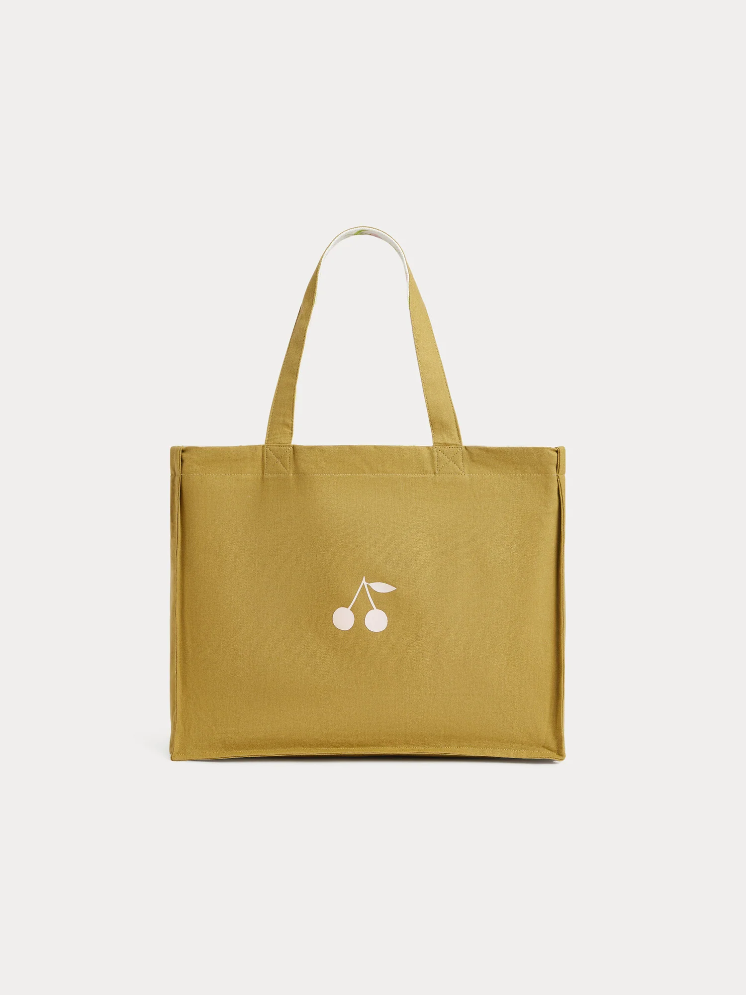 Emiko reversible tote bag with cherry print - Image 5