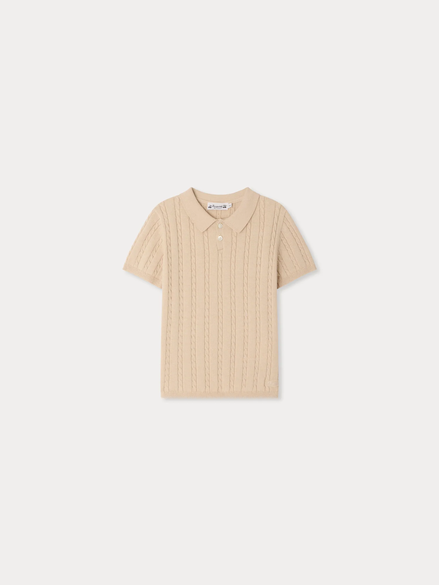 Enlendir twisted polo shirt