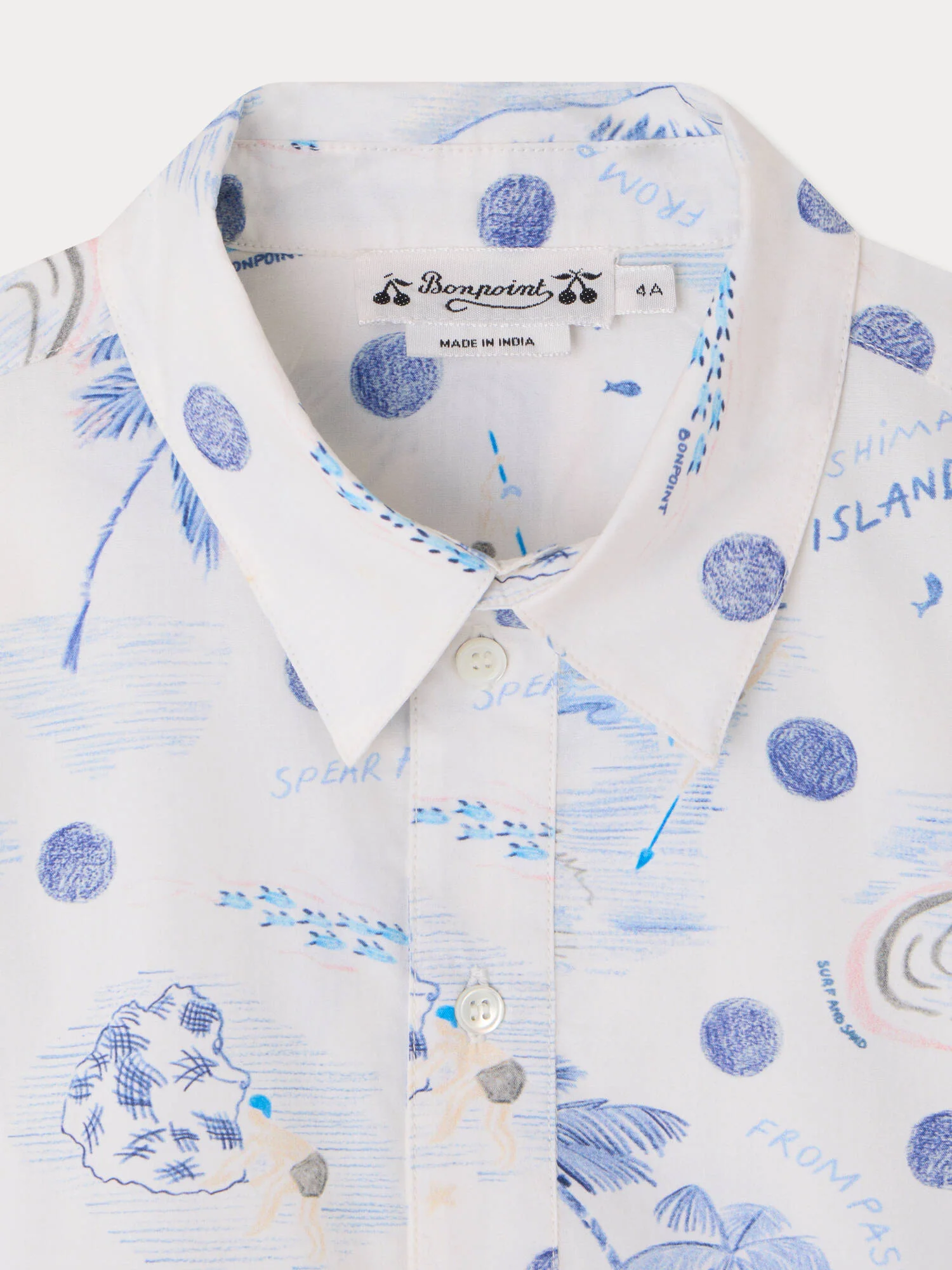 Erian shirt in organic cotton poplin - Image 3