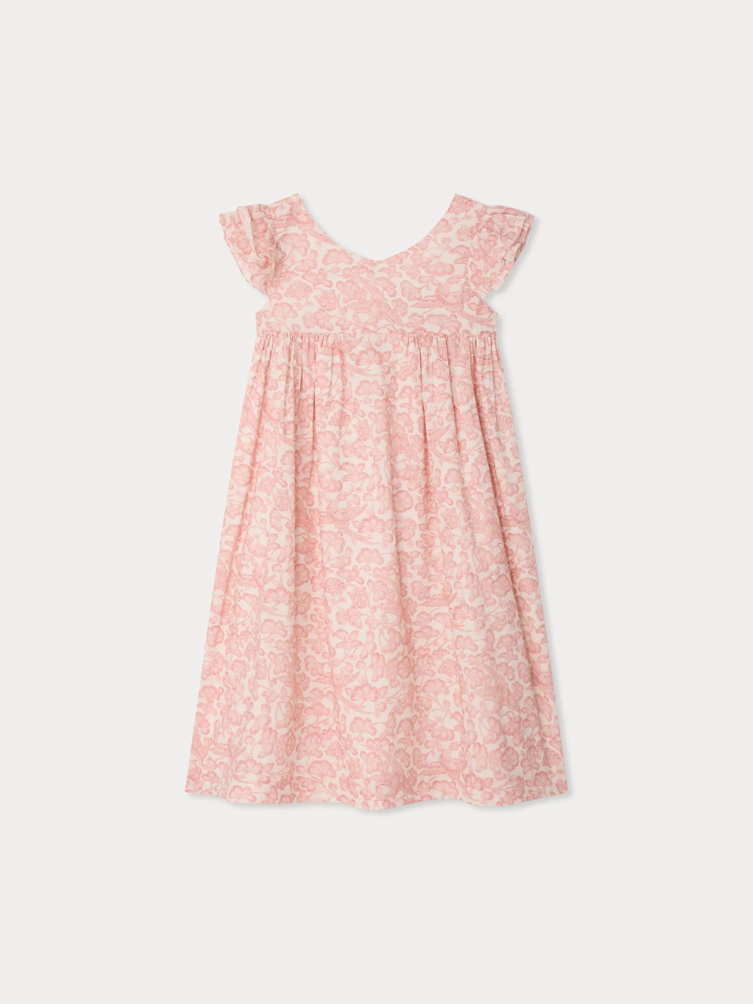 Galantine dress in organic cotton voile - Image 2