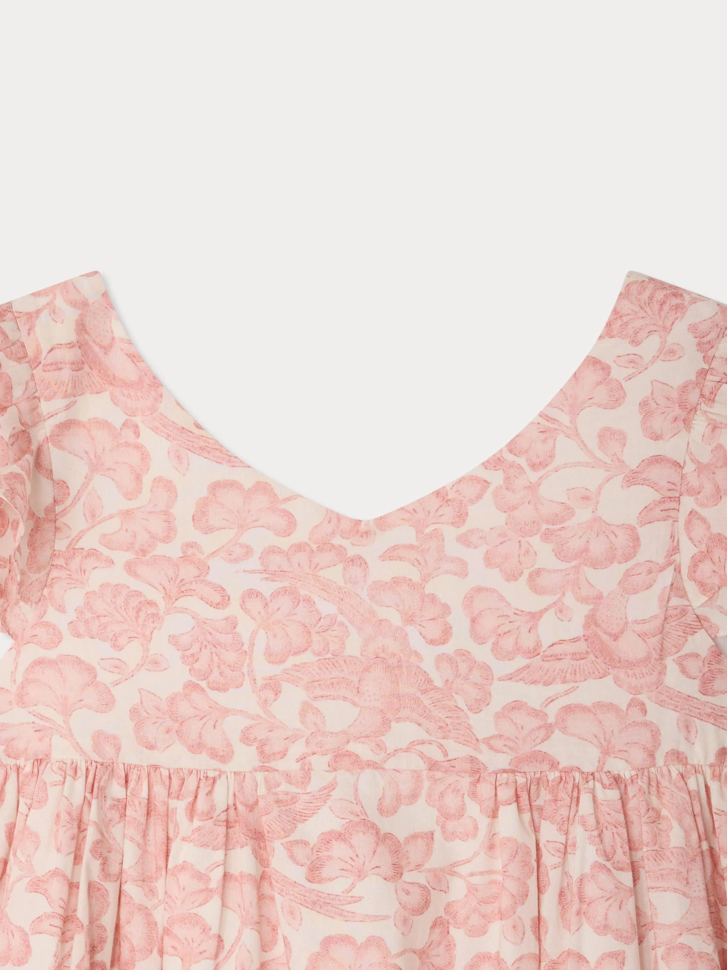 Galantine dress in organic cotton voile - Image 4