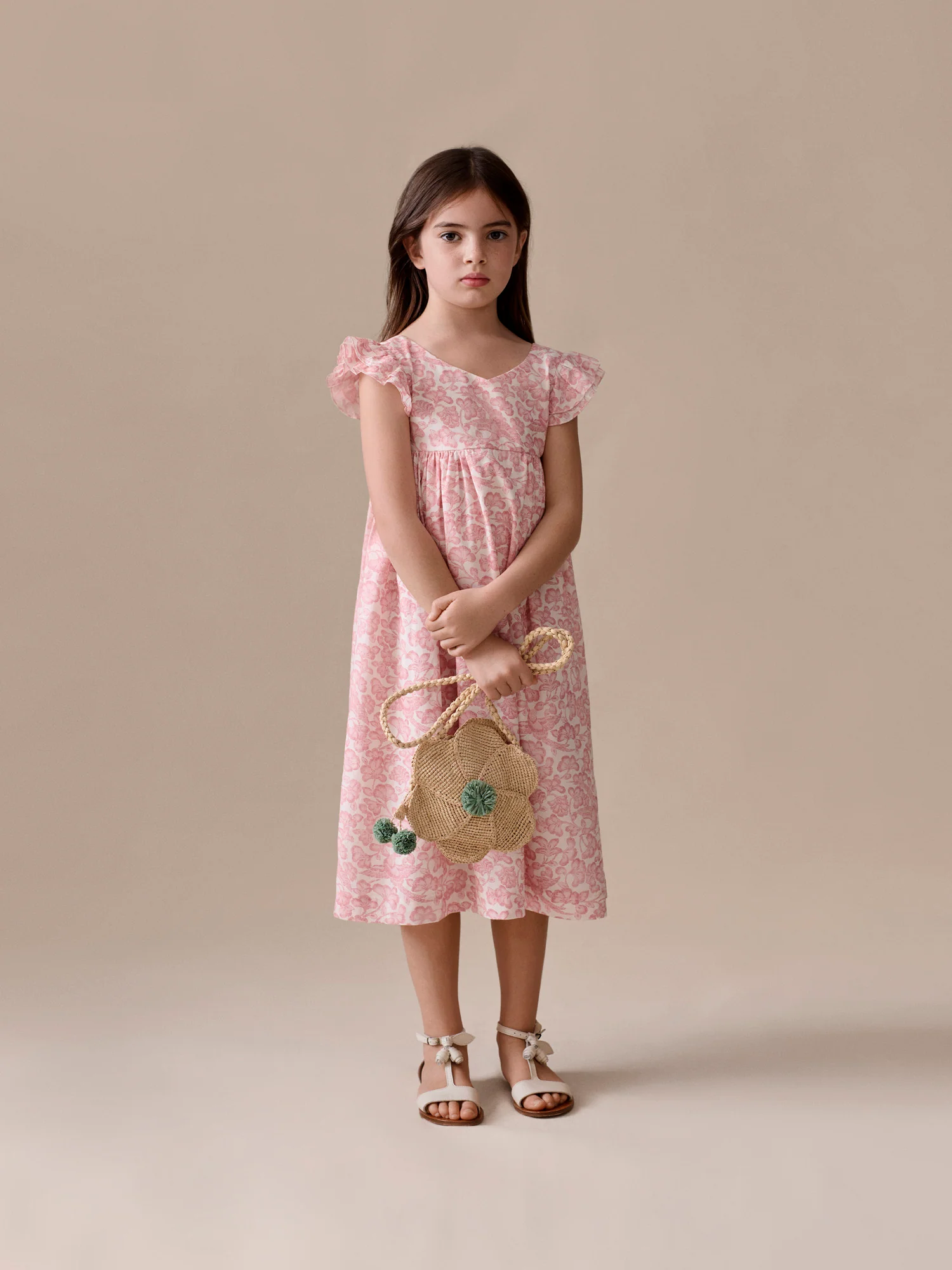 Galantine dress in organic cotton voile - Image 7