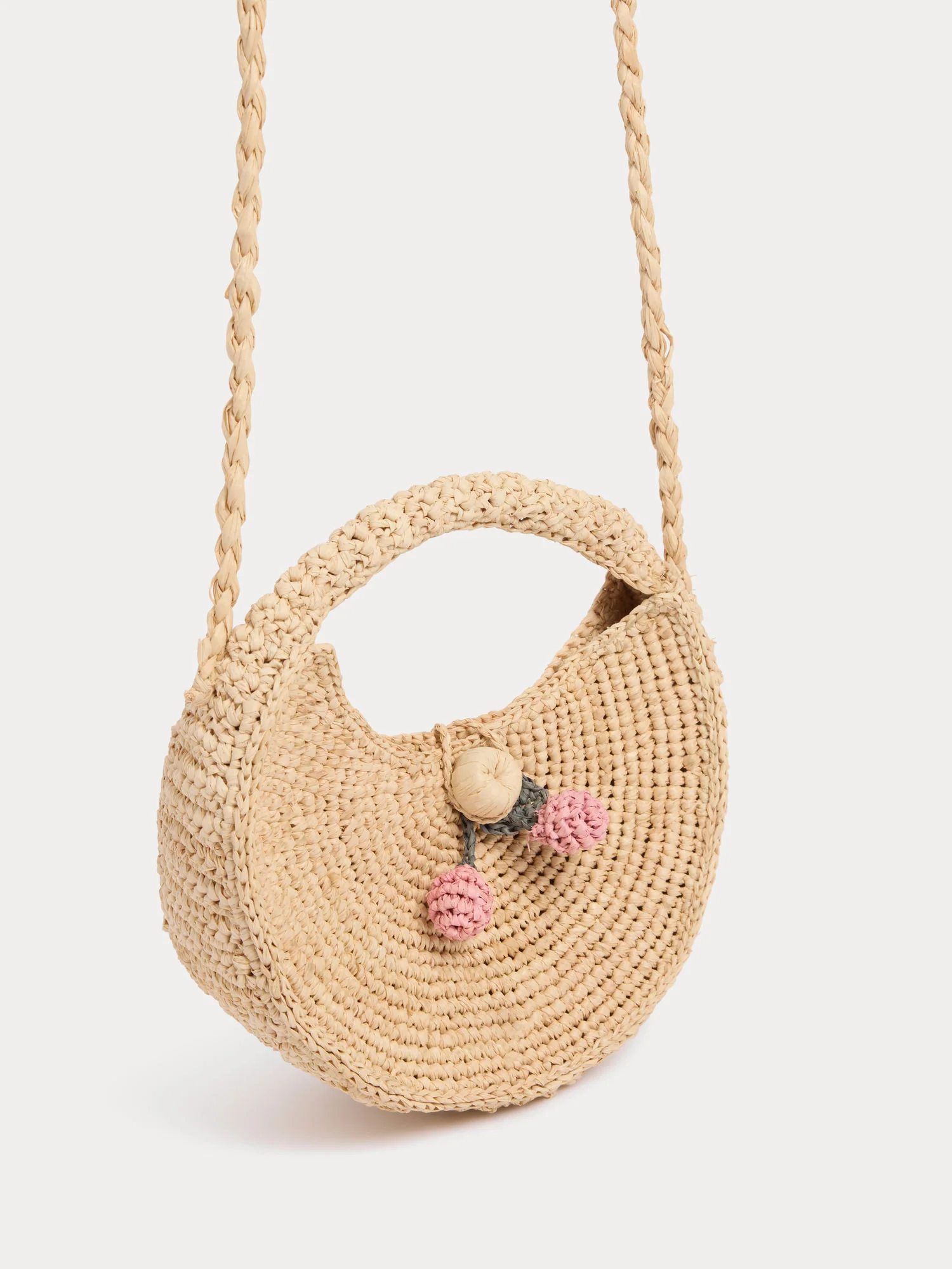 Handmade Loulou raffia bag - Image 4
