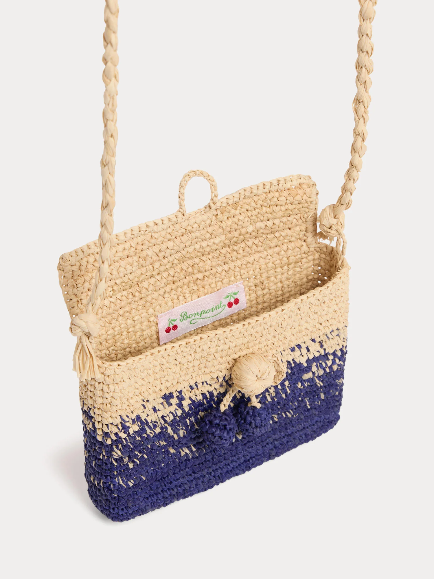 Handmade raffia Gouter shoulder bag - Image 4