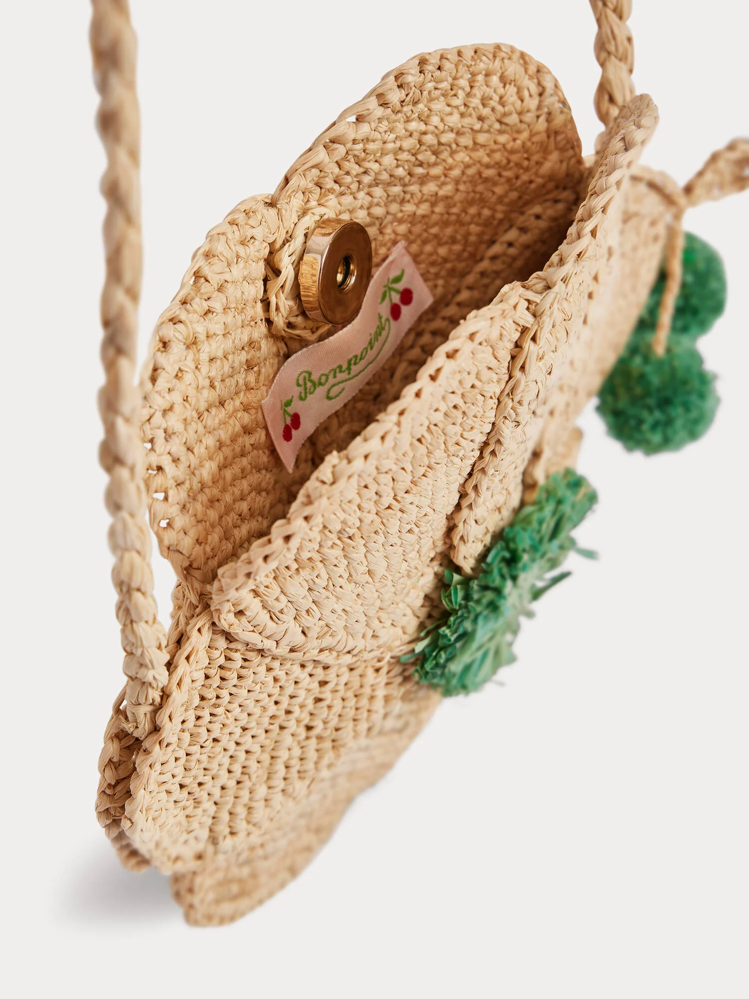 Handmade raffia Jordanie bag - Image 4