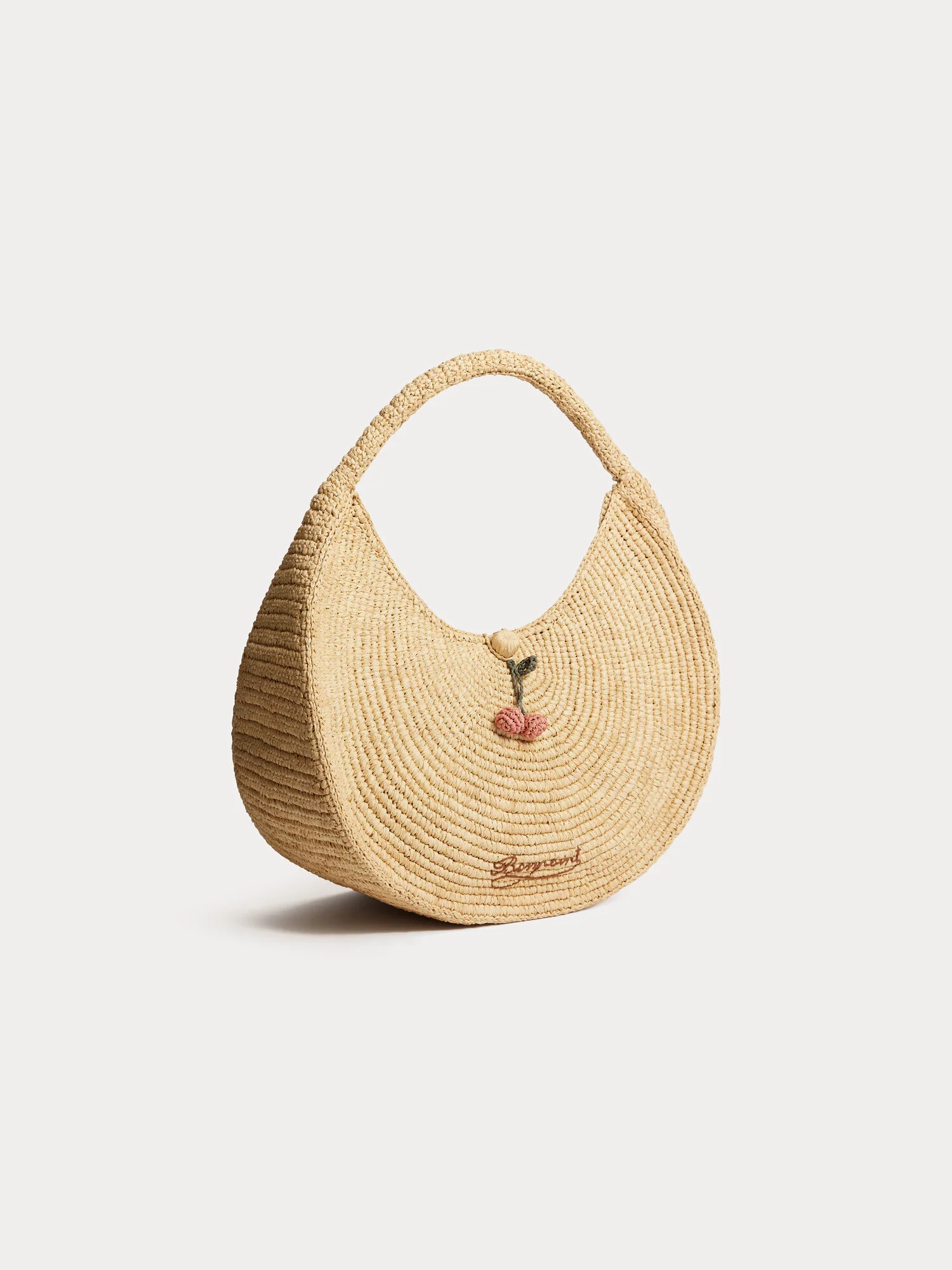 Handmade raffia Louisa bag - Image 4