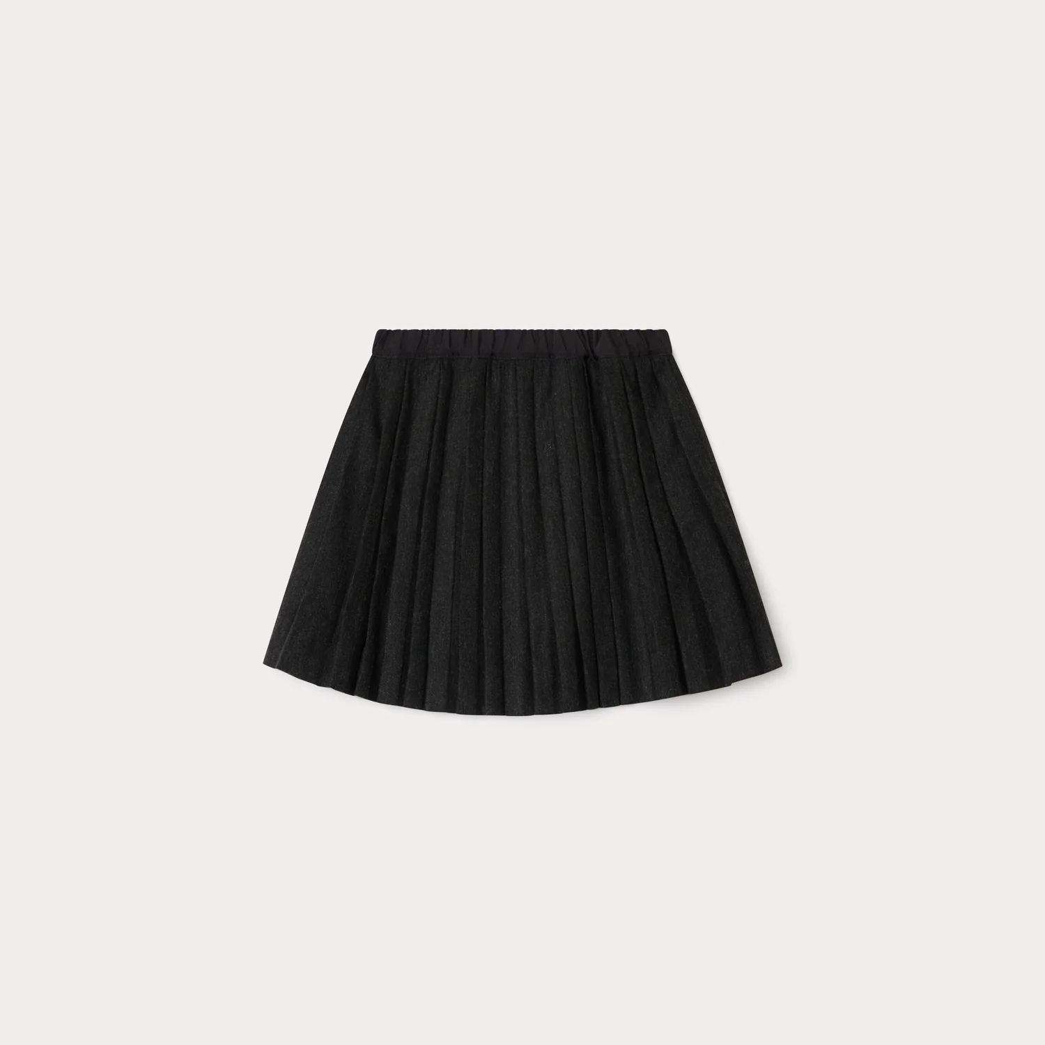 Jais Pleated Skirt heathered gray - Image 2