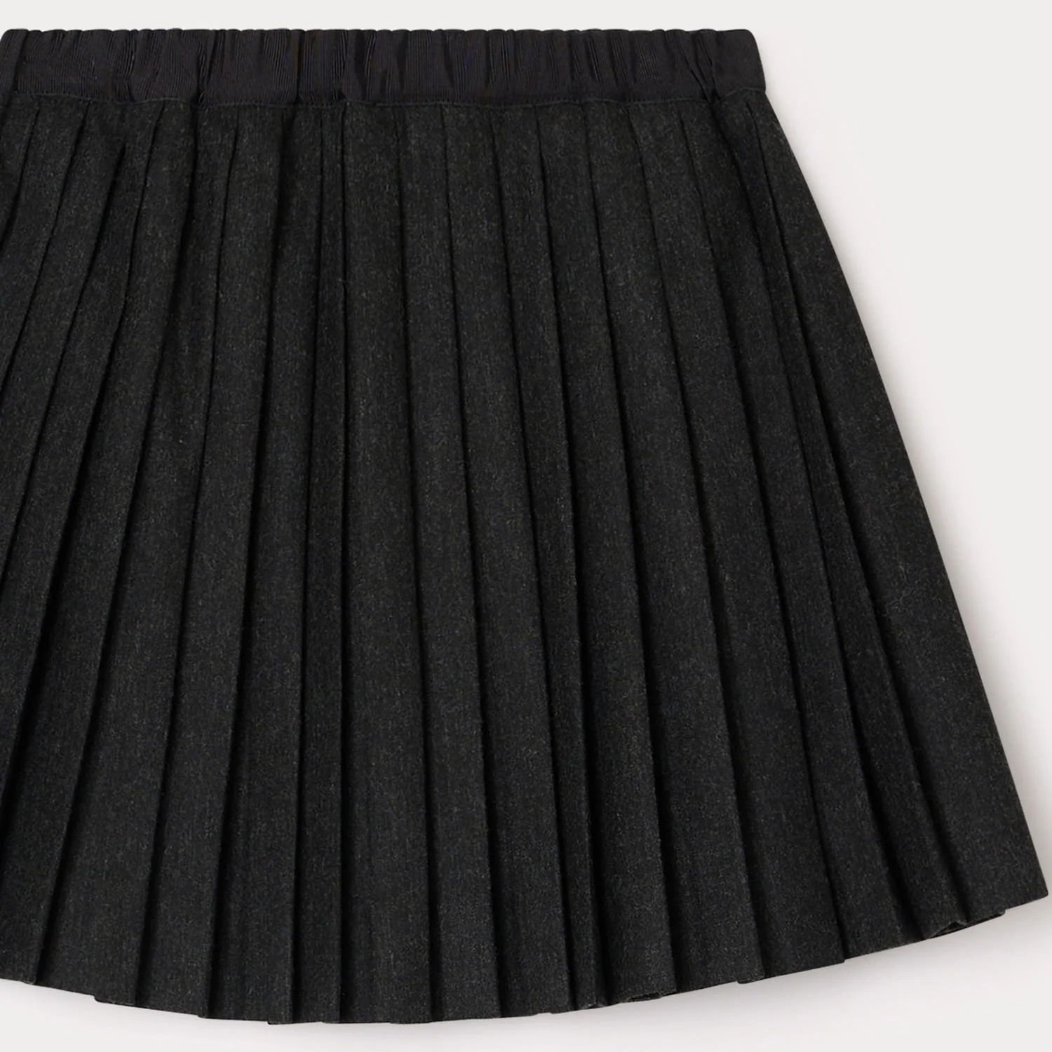 Jais Pleated Skirt heathered gray - Image 3