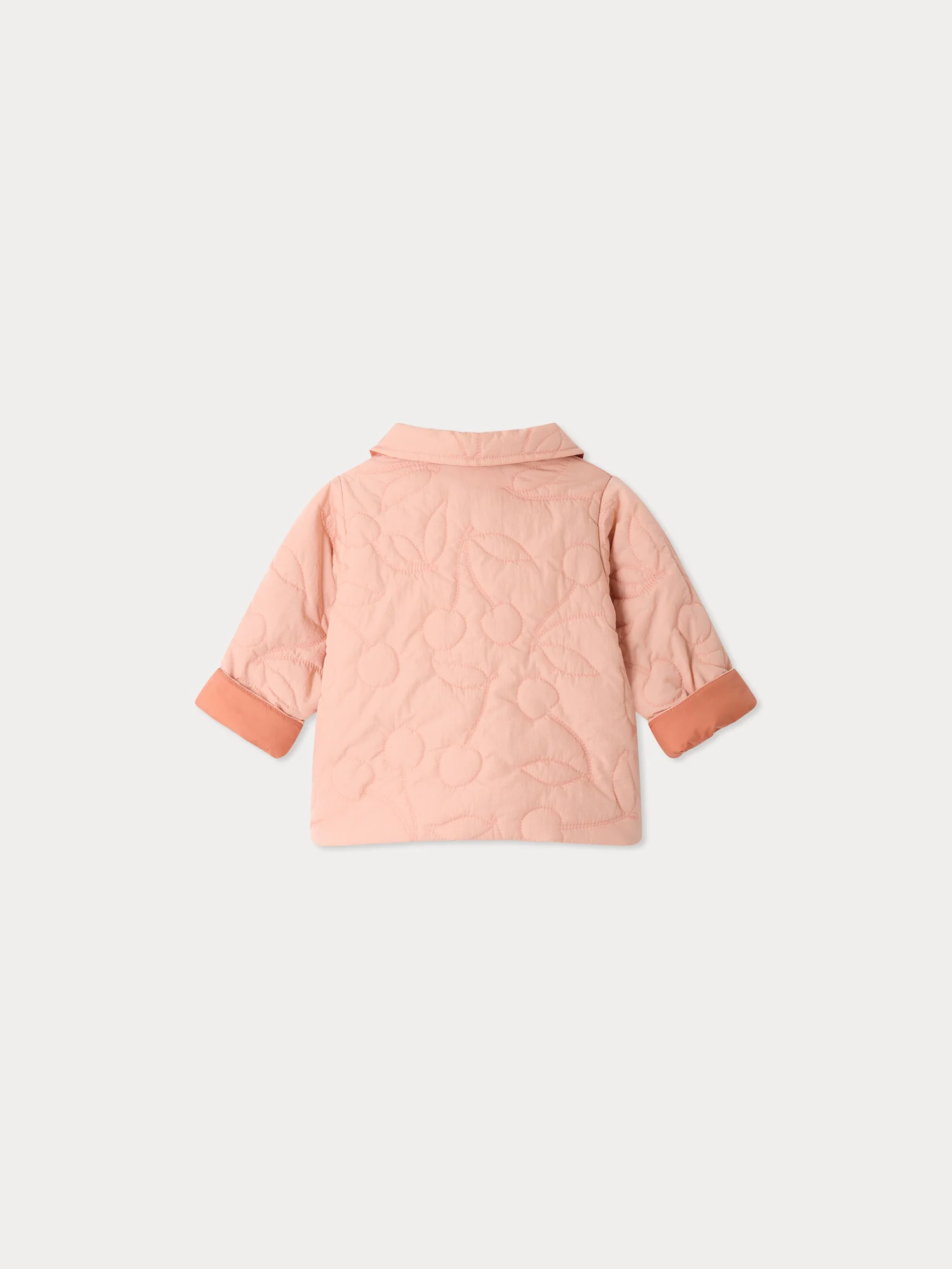 Juno baby reversible and quilted cherry jacket - Image 3
