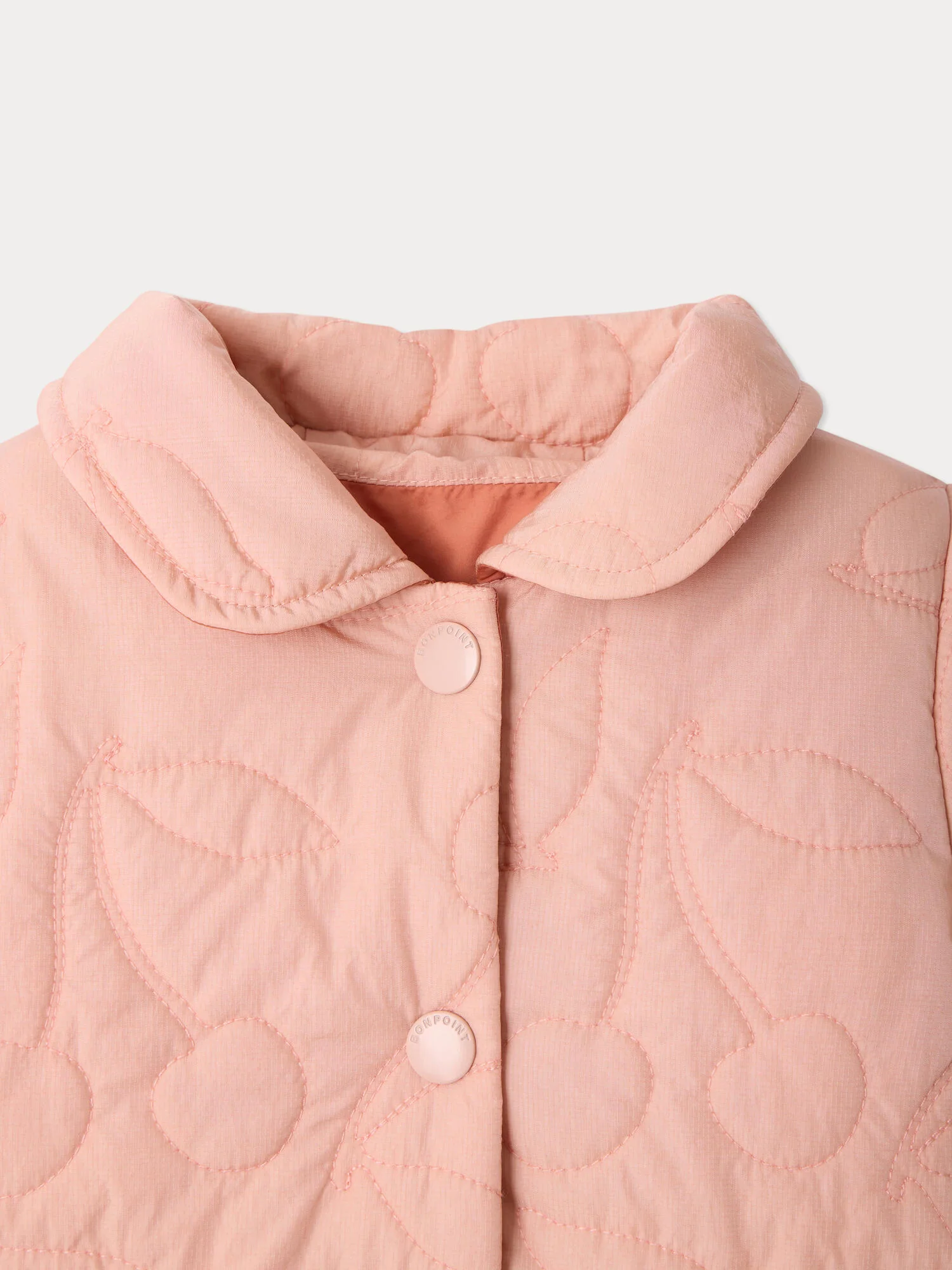 Juno baby reversible and quilted cherry jacket - Image 4
