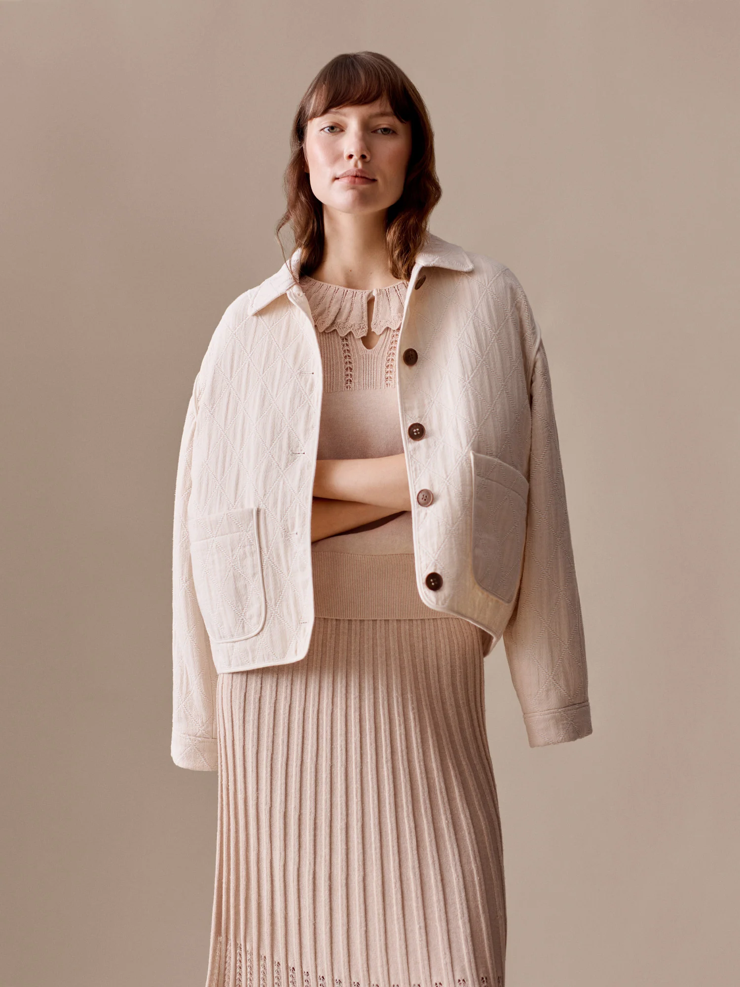 Jylsa pleated knit skirt - Image 6