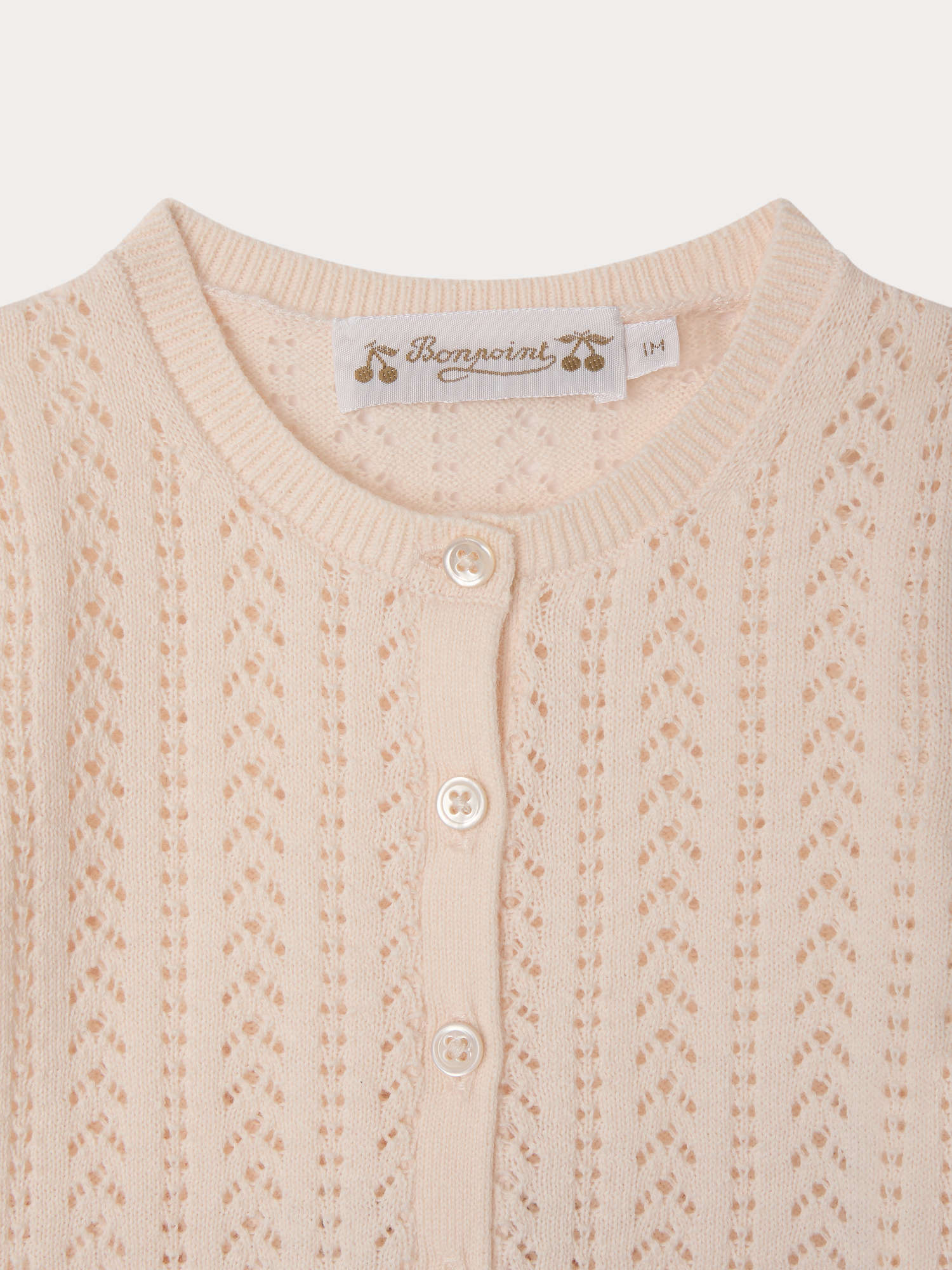 Laelou set in organic cotton pointelle knit - Image 3