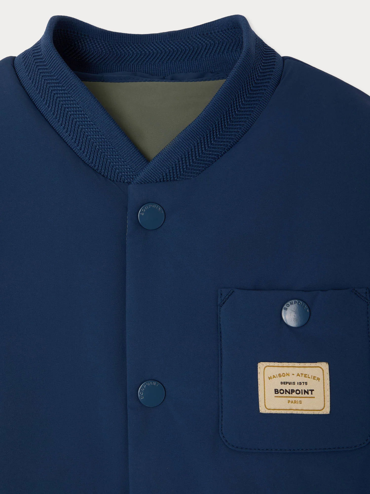 Laurent reversible and water-repellent quilted jacket - Image 3