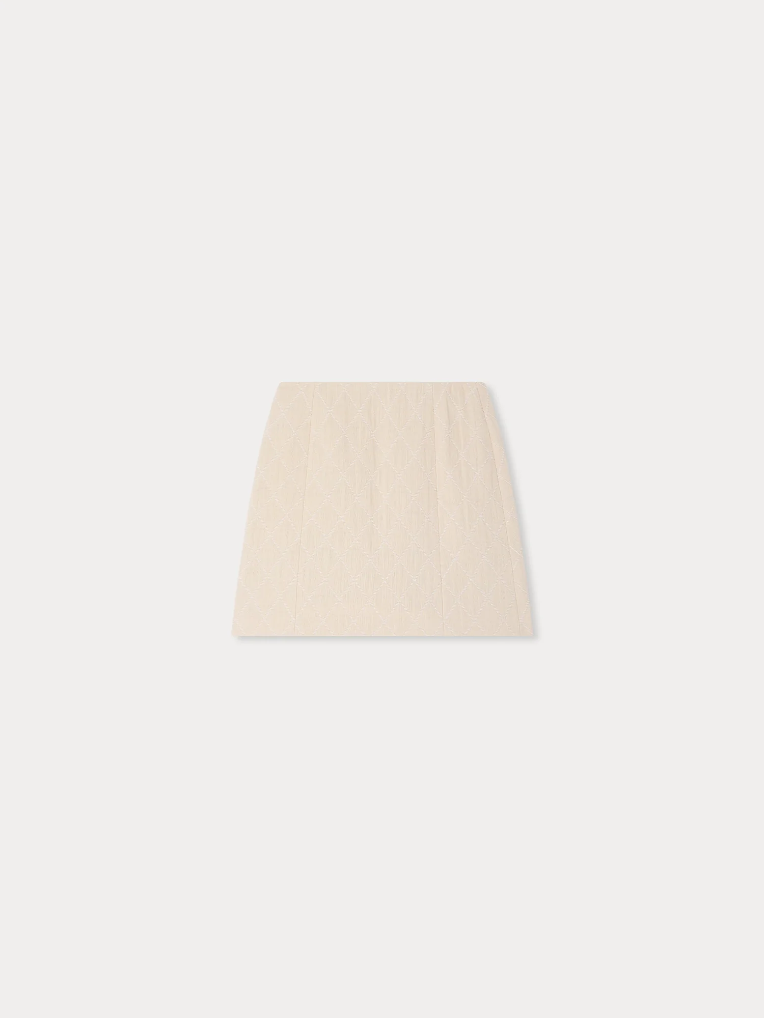 Lausanne quilted straight skirt - Image 2