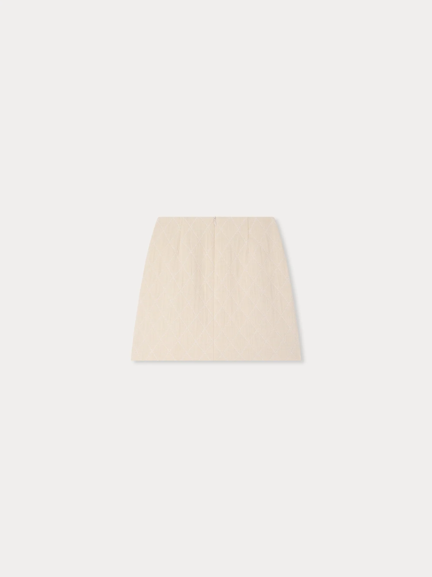 Lausanne quilted straight skirt - Image 3