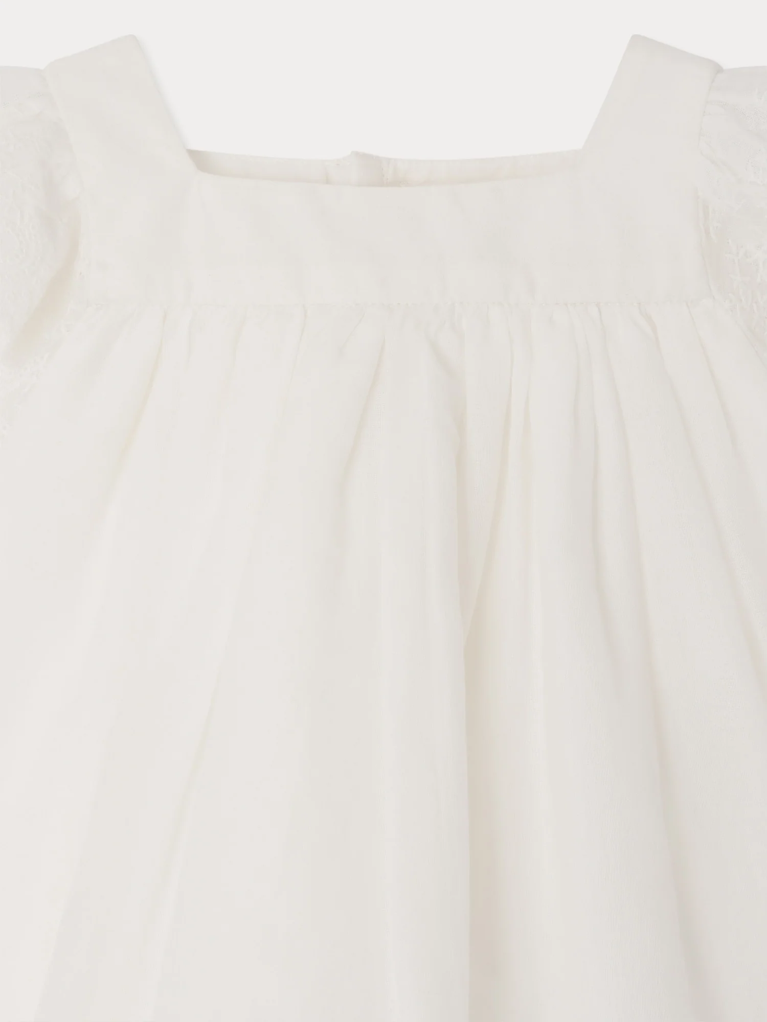 Layli blouse with broderie anglaise in organic cotton - Image 3