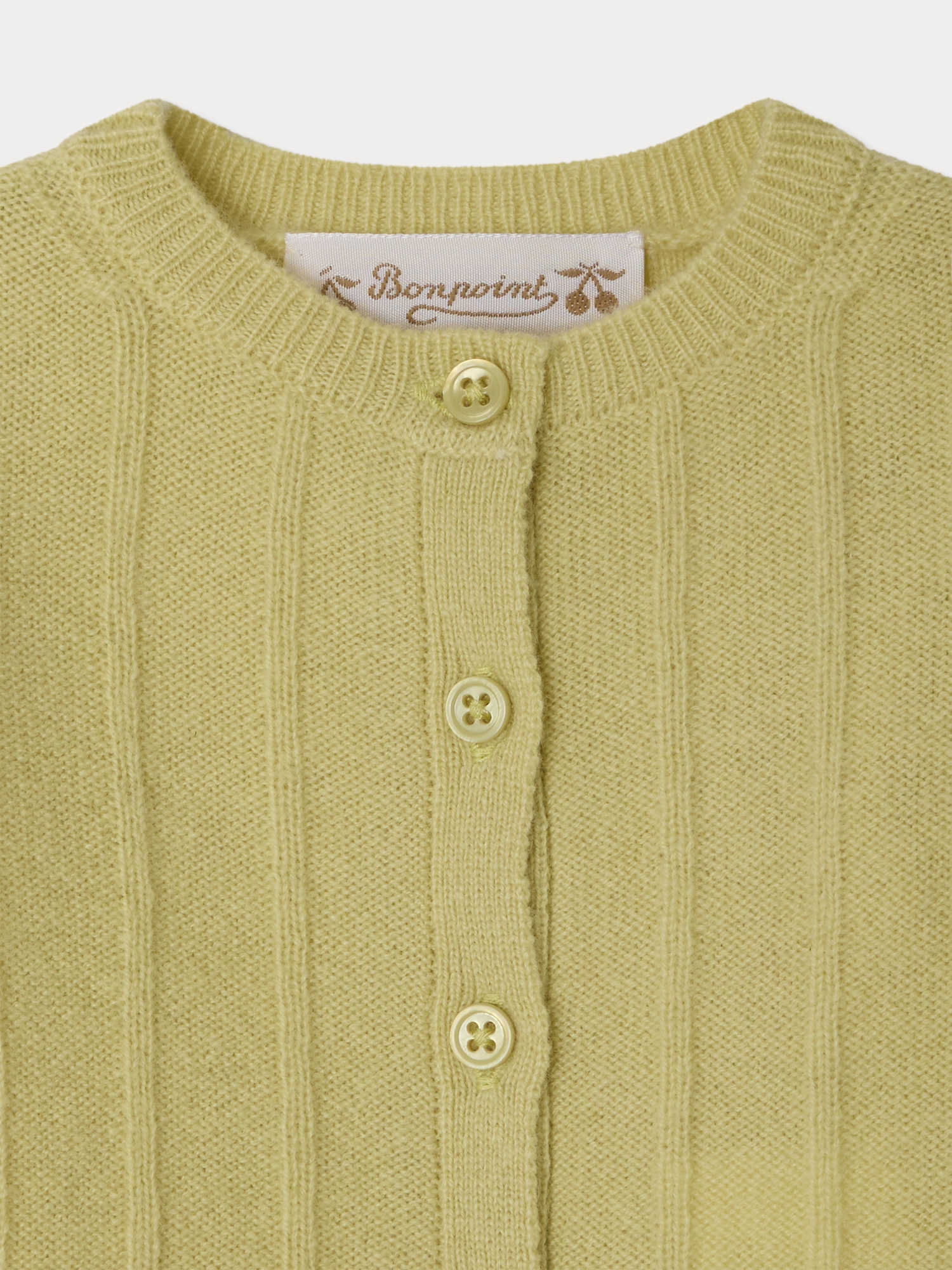 Leander round neck cashmere cardigan - Image 4