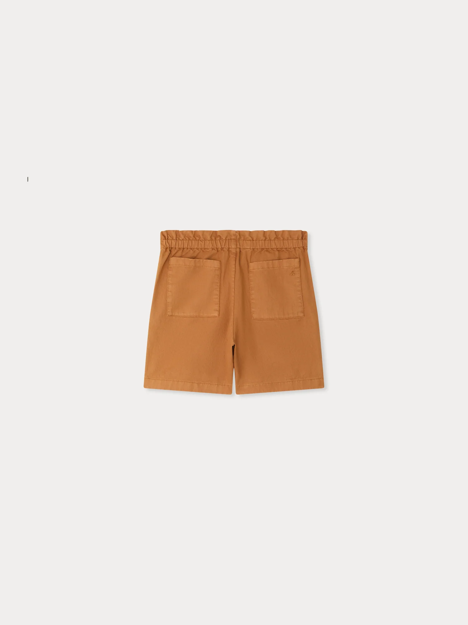 Leslie nutmeg shorts in organic cotton - Image 3