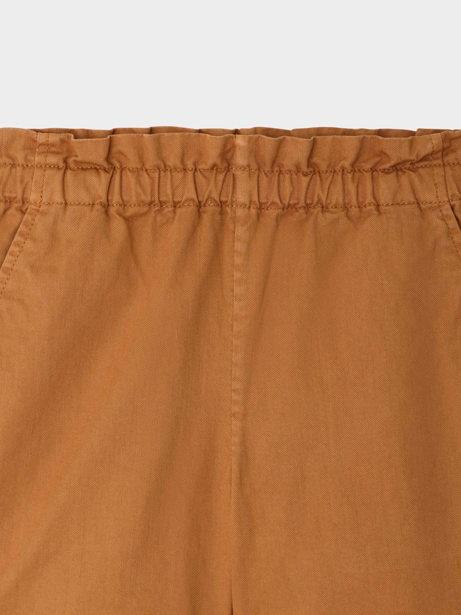 Leslie nutmeg shorts in organic cotton - Image 4