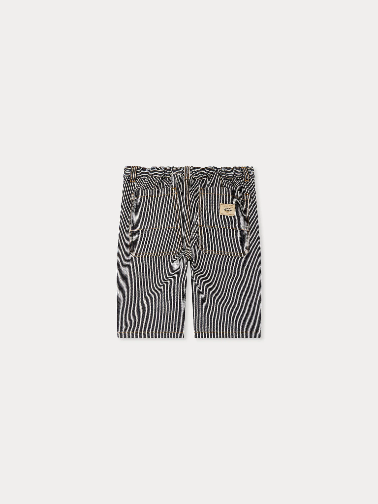 Levon striped shorts in organic cotton - Image 3