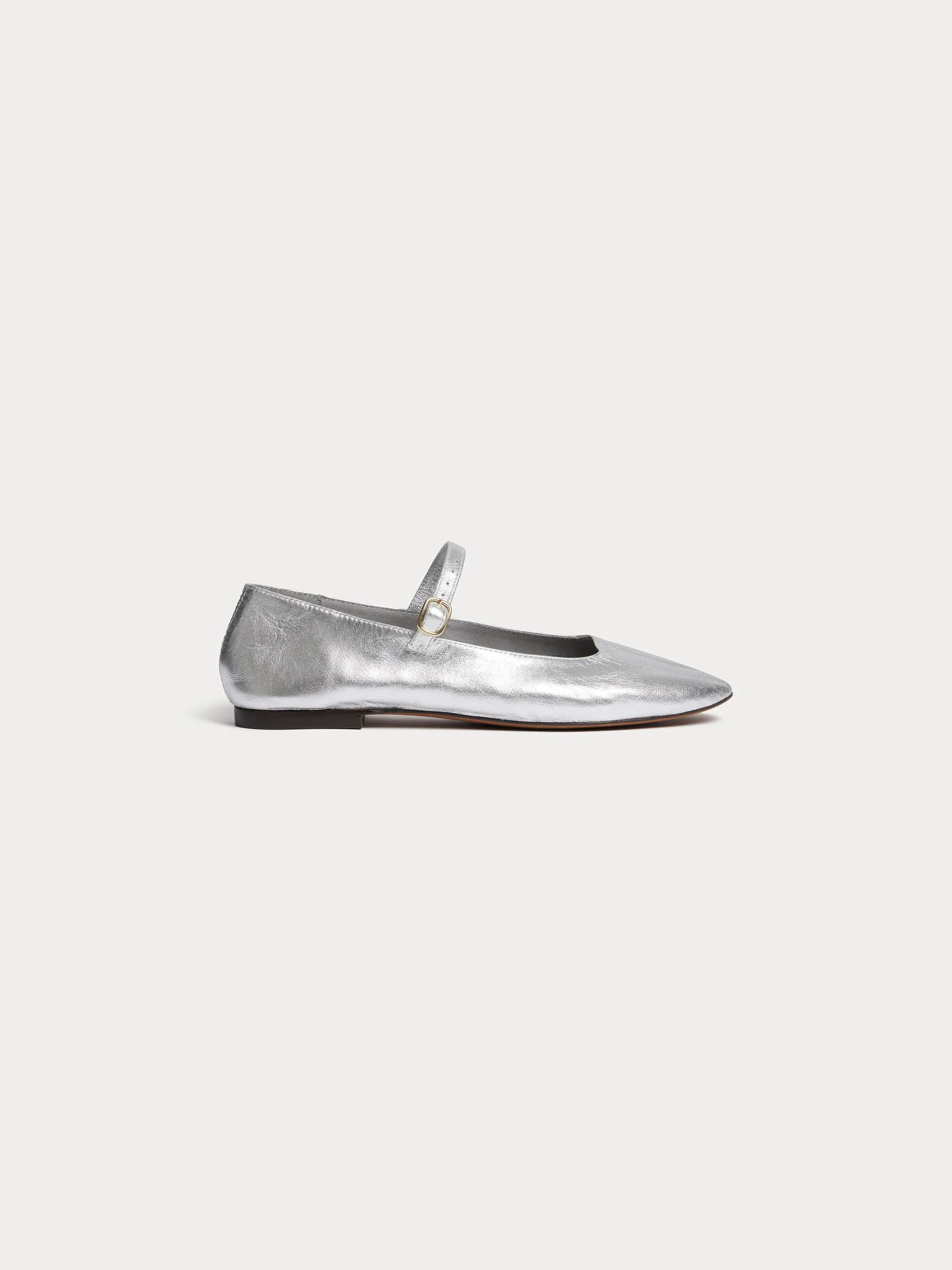 Leyla silver ballerinas flats - Image 3