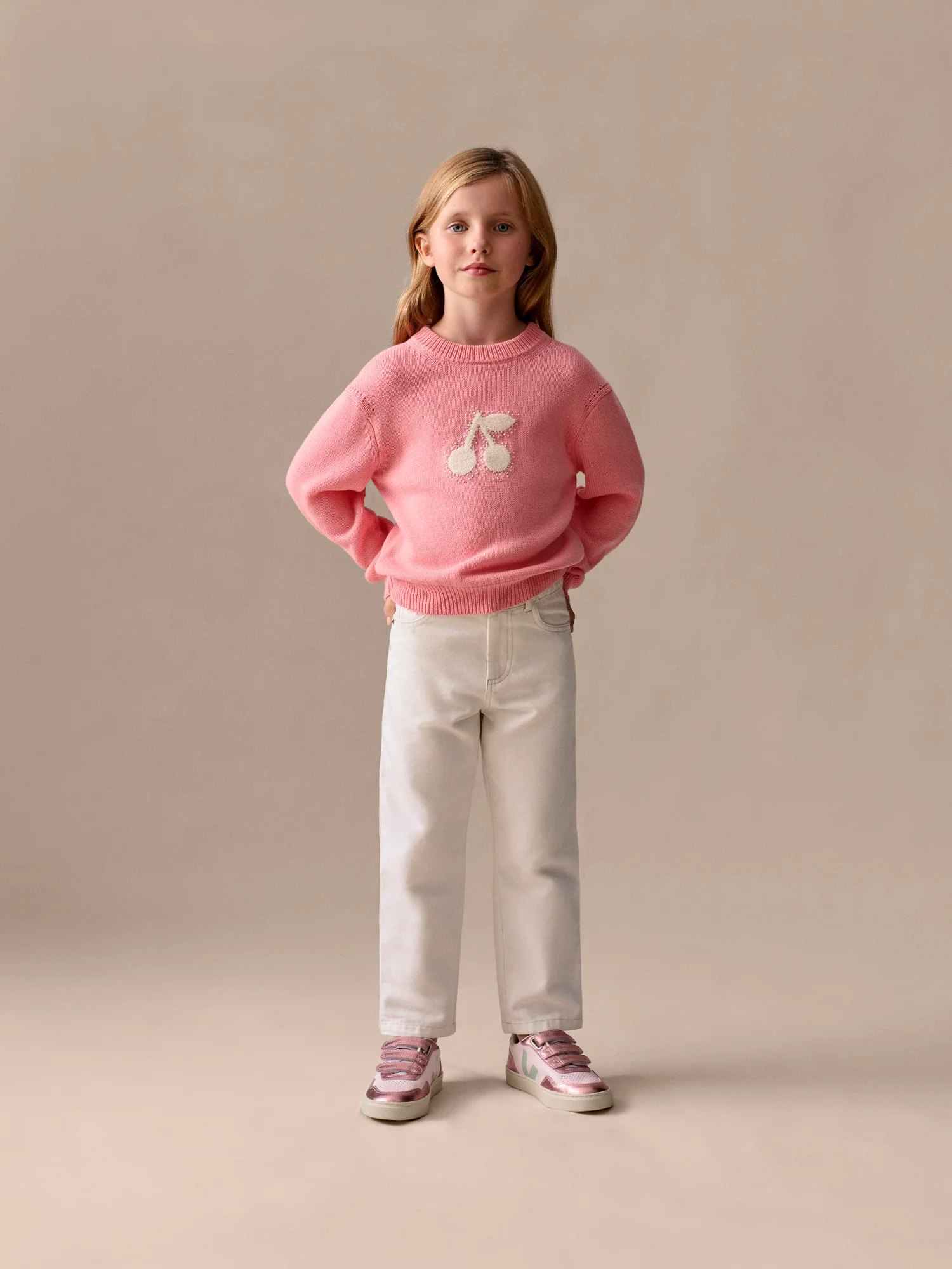 Liesel cherry embroidered sweater - Image 5